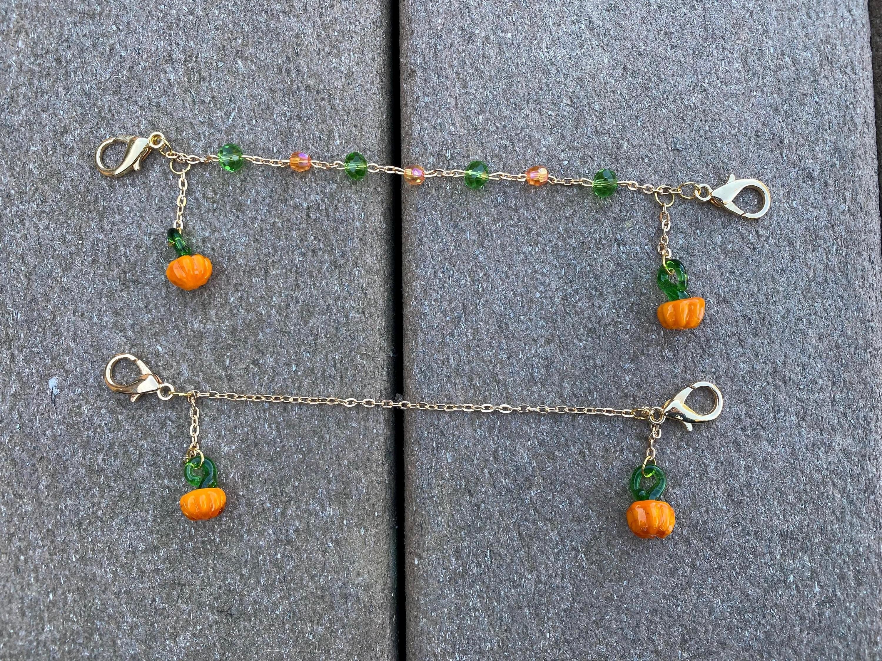 Pumpkin Autumn Mask Chain
