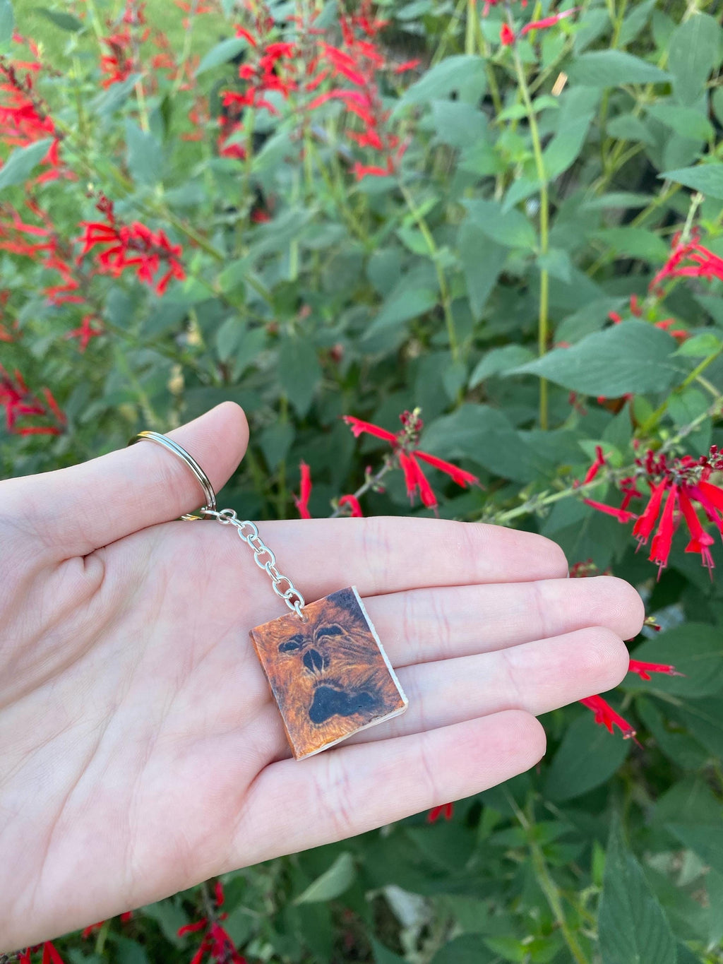 Necronomicon Evil Book Keychain