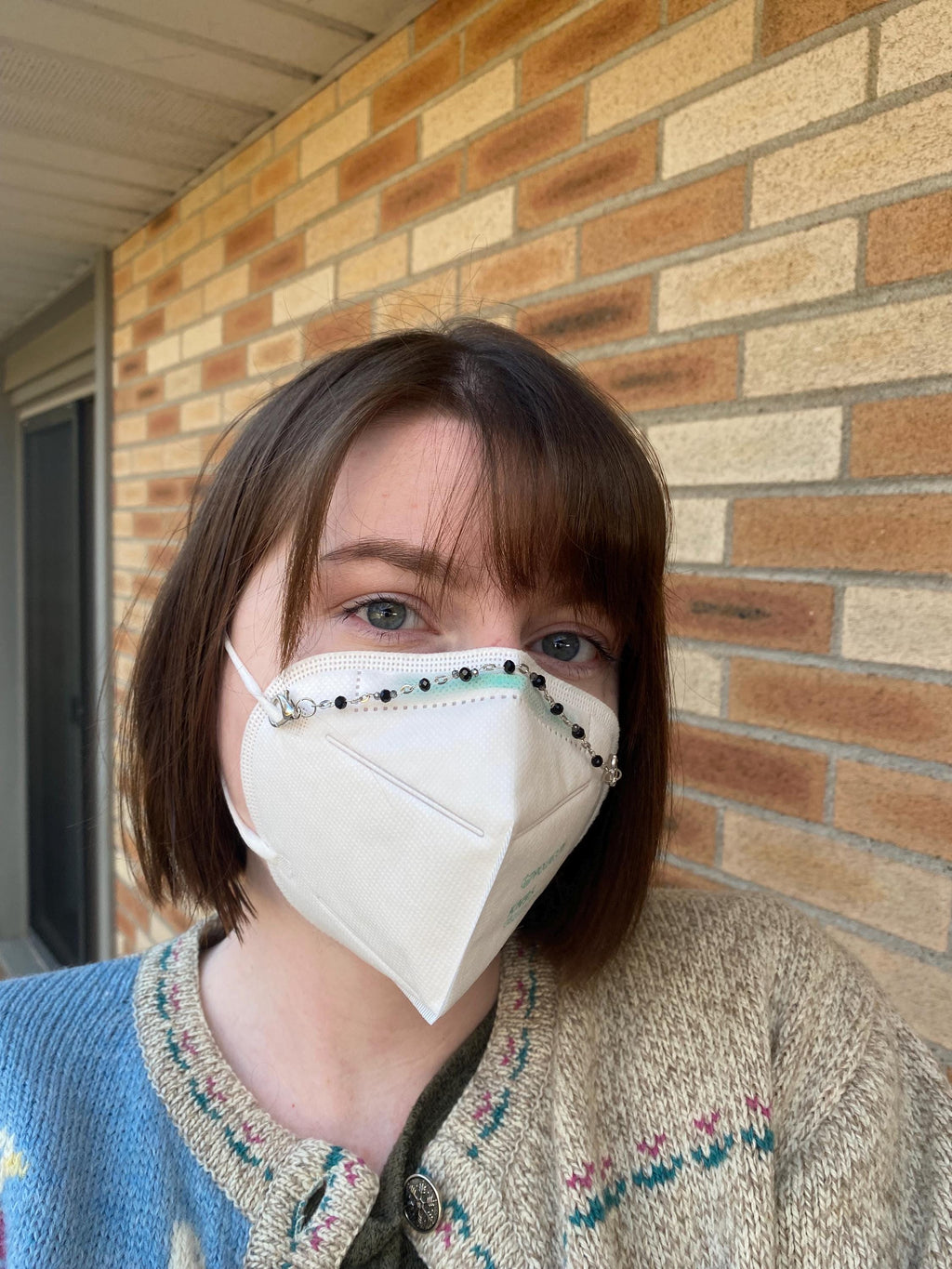 Goth Glam Mask Chain