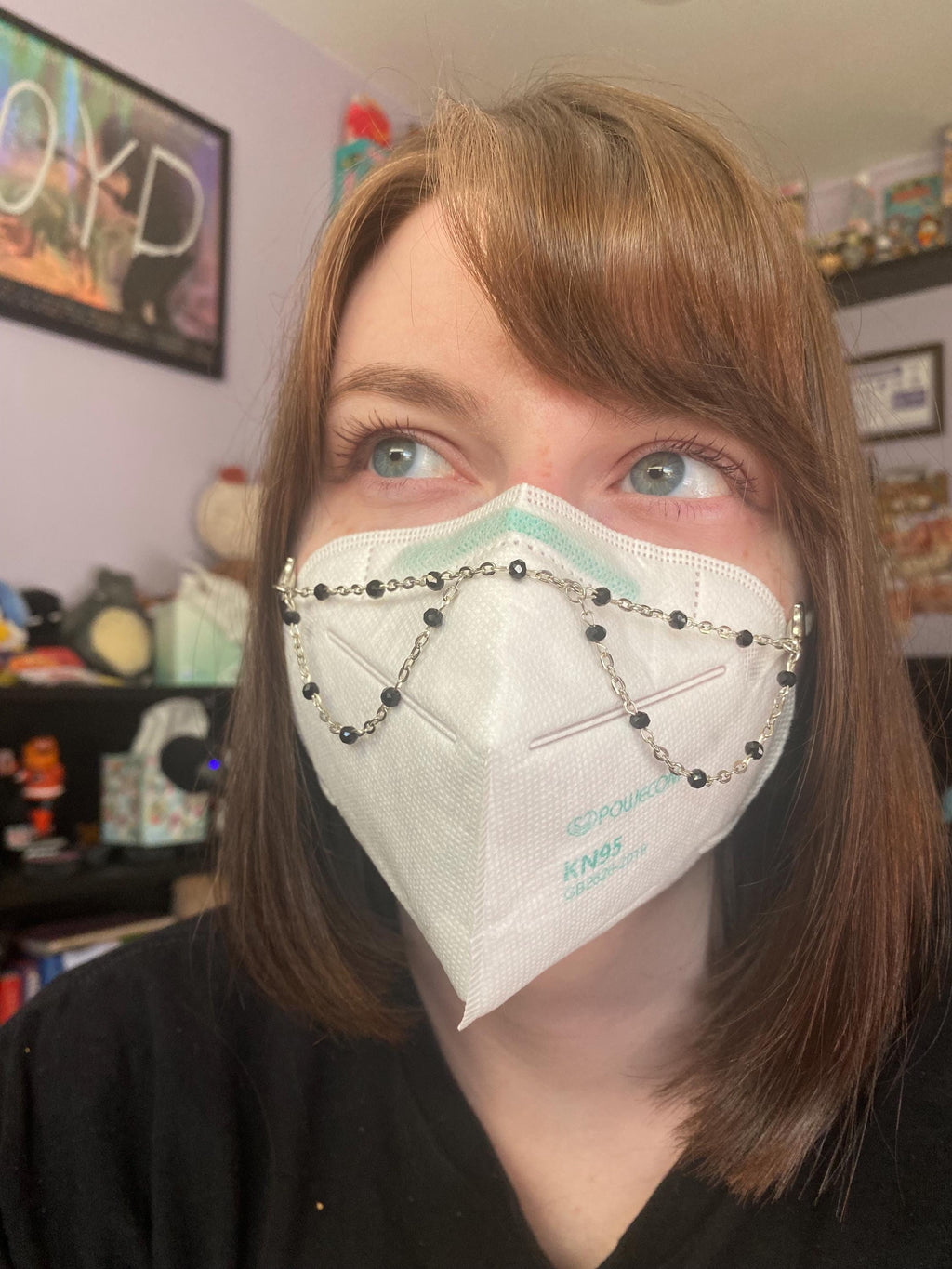 Goth Glam Mask Chain