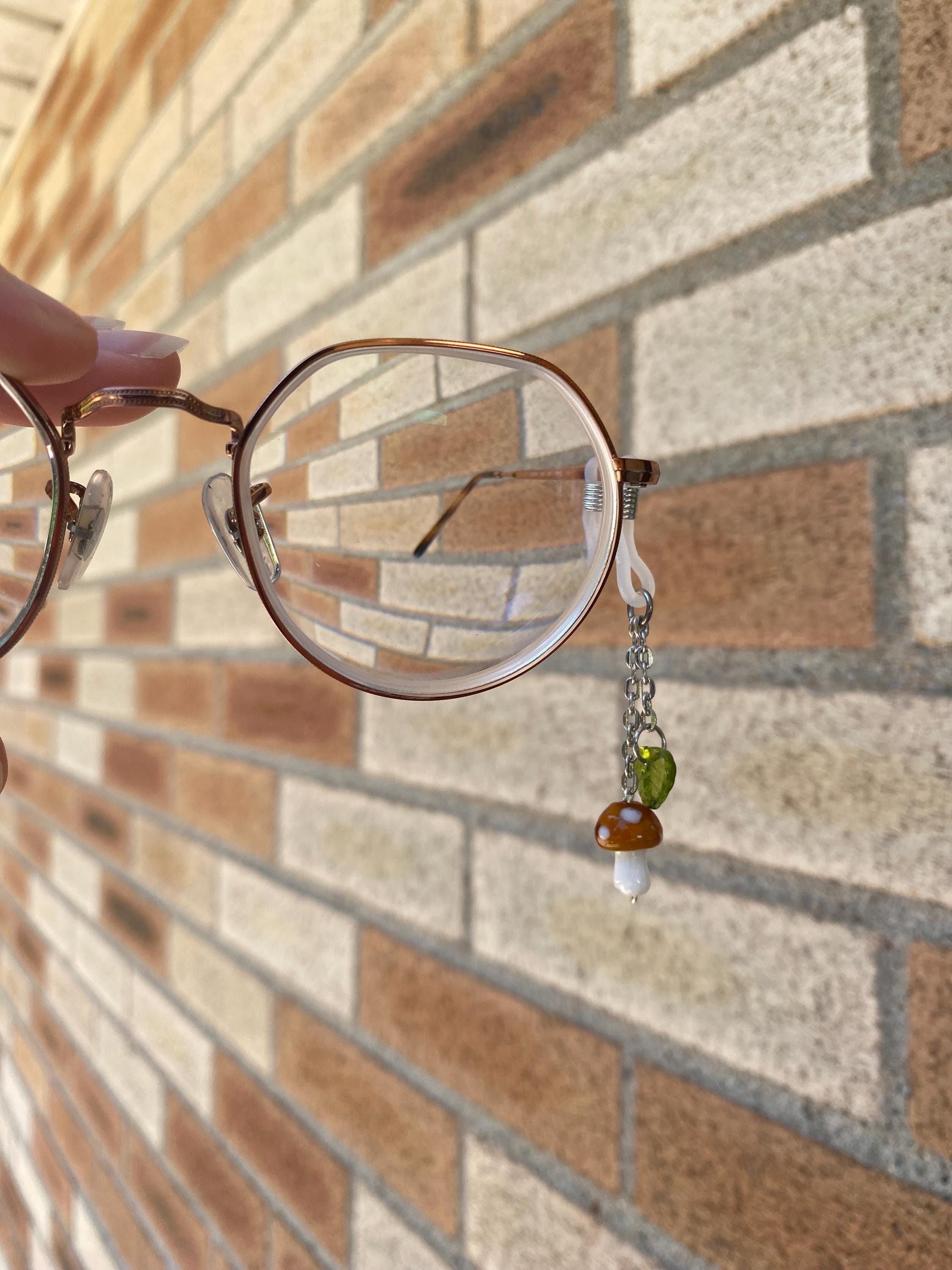 Mushroom Mask Charm / Glasses Charm
