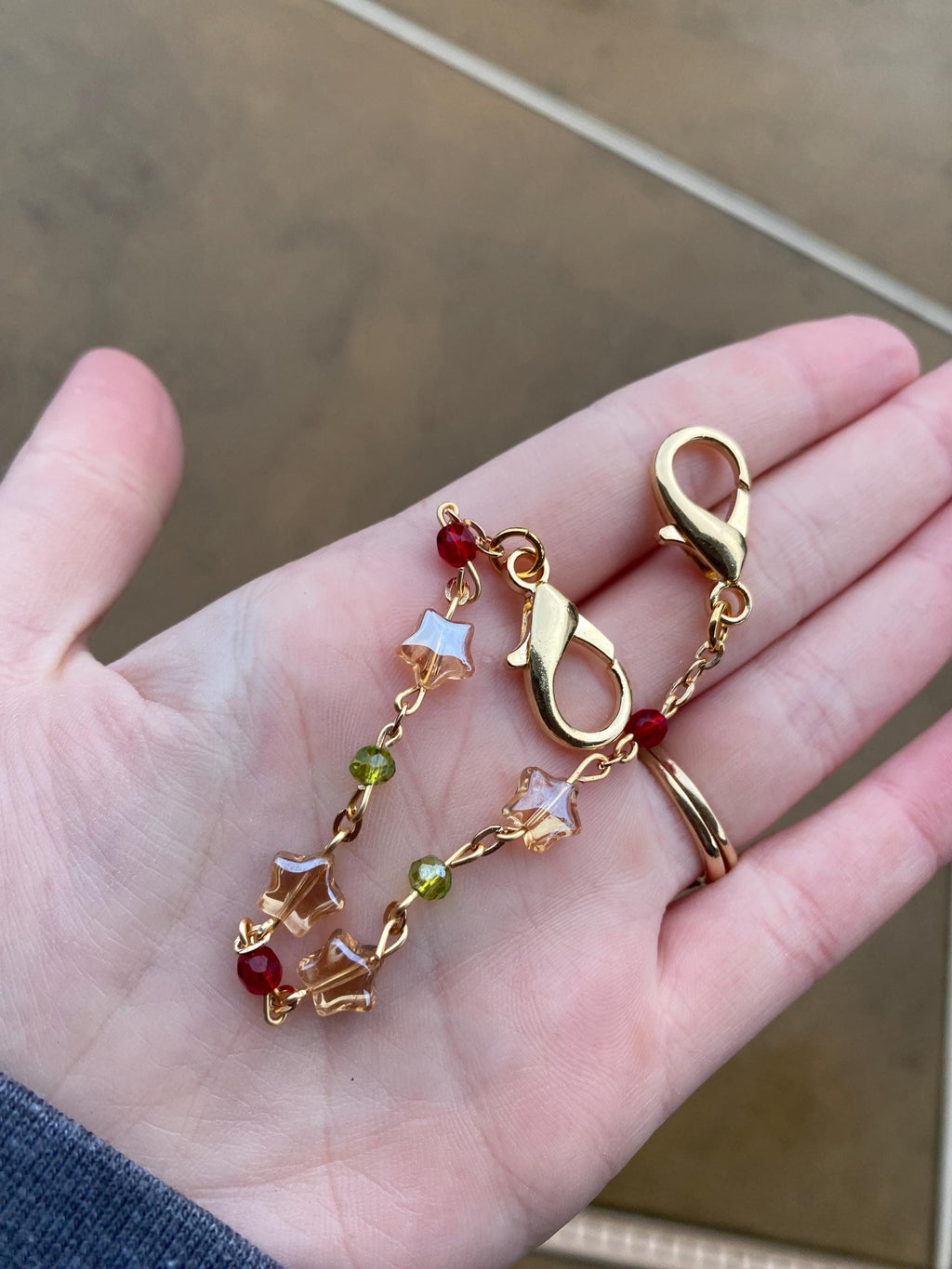 Christmas Stars Mask Chain