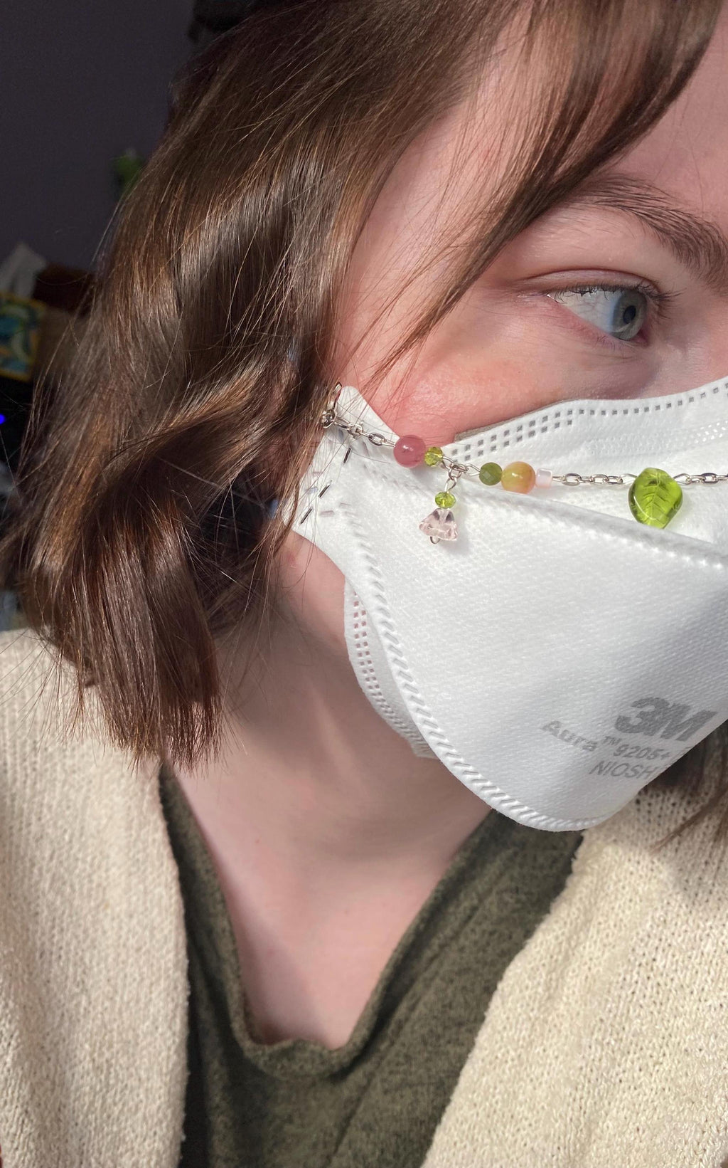 Cherry Blossom Mask Chain