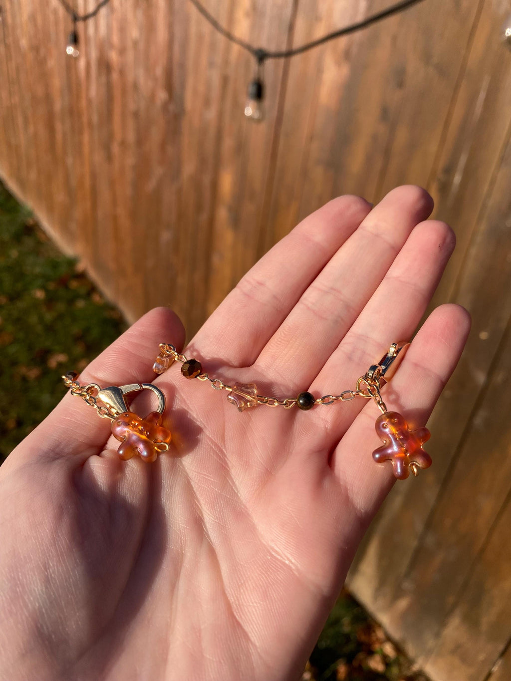 Gingy Gingerbread Men Mask Chain