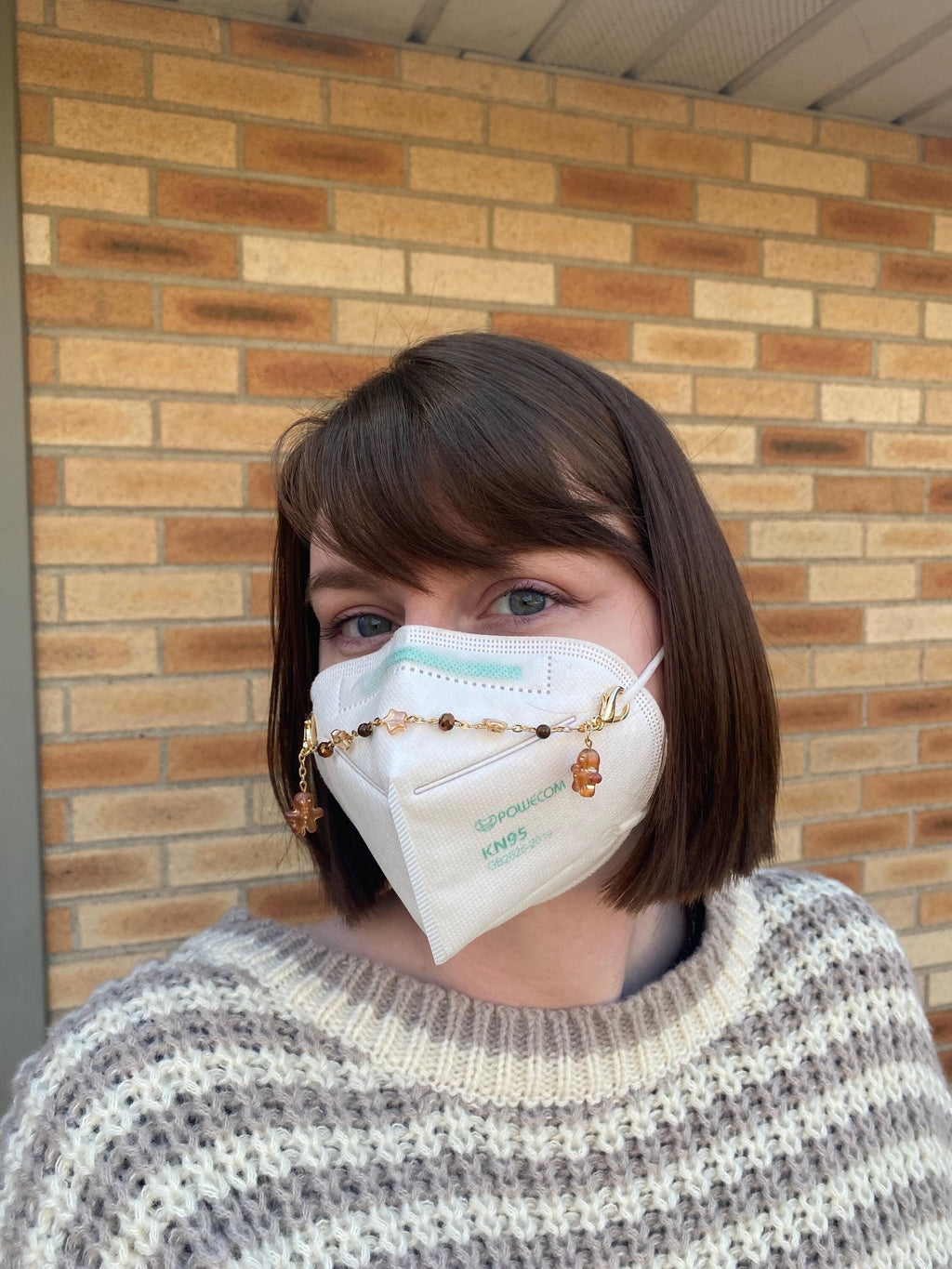 Gingy Gingerbread Men Mask Chain