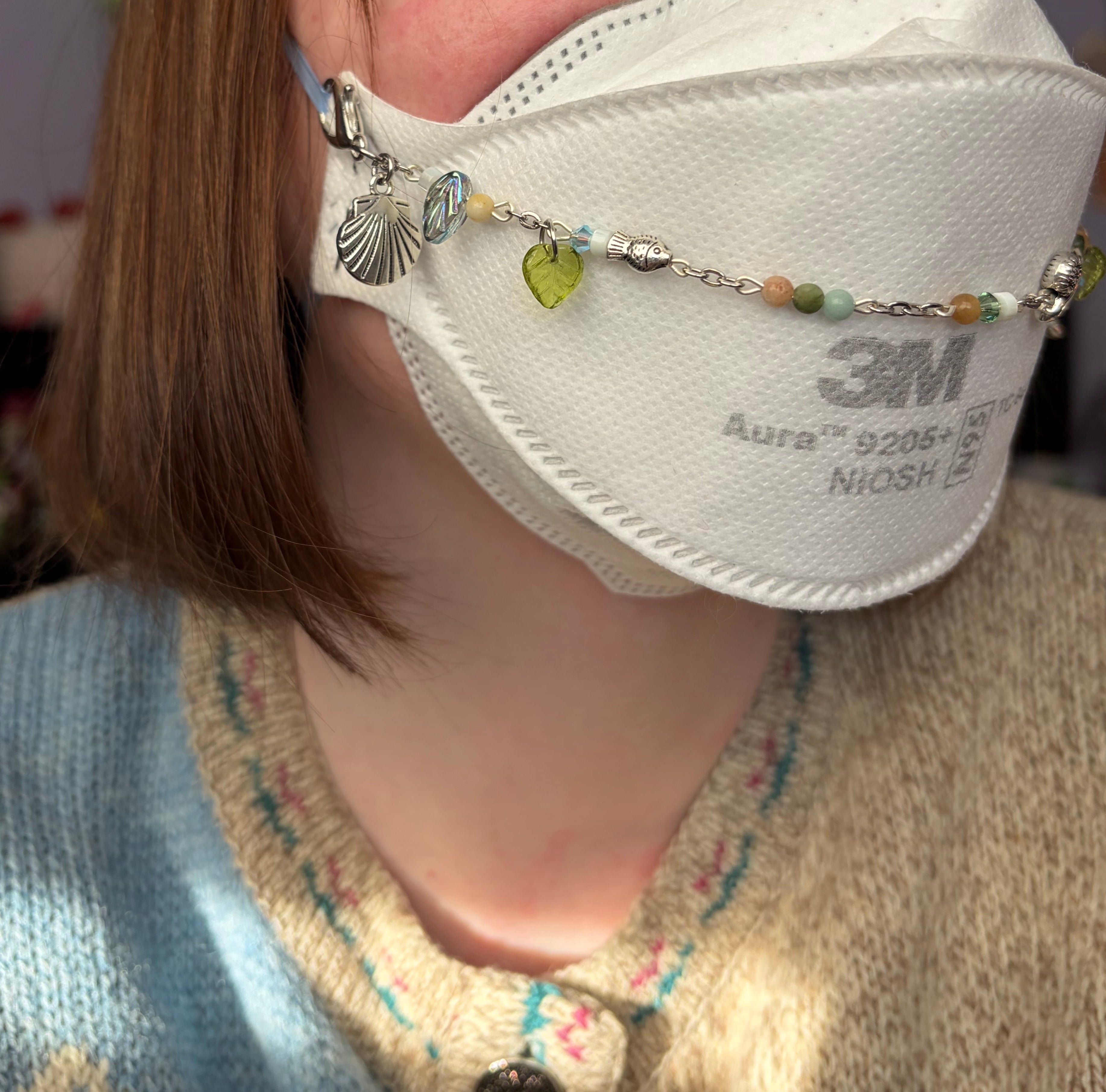 Rainbow Trout Mask Chain