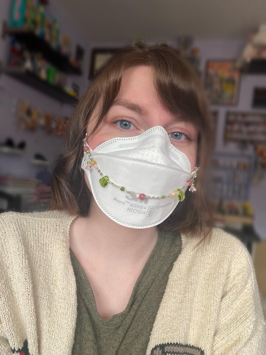 Cherry Blossom Mask Chain