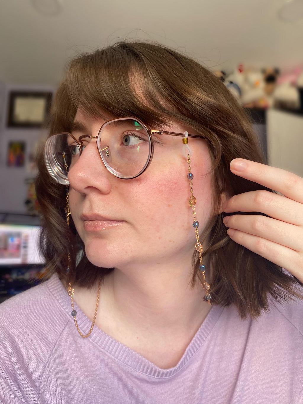 Starry Night Eyeglasses Chain