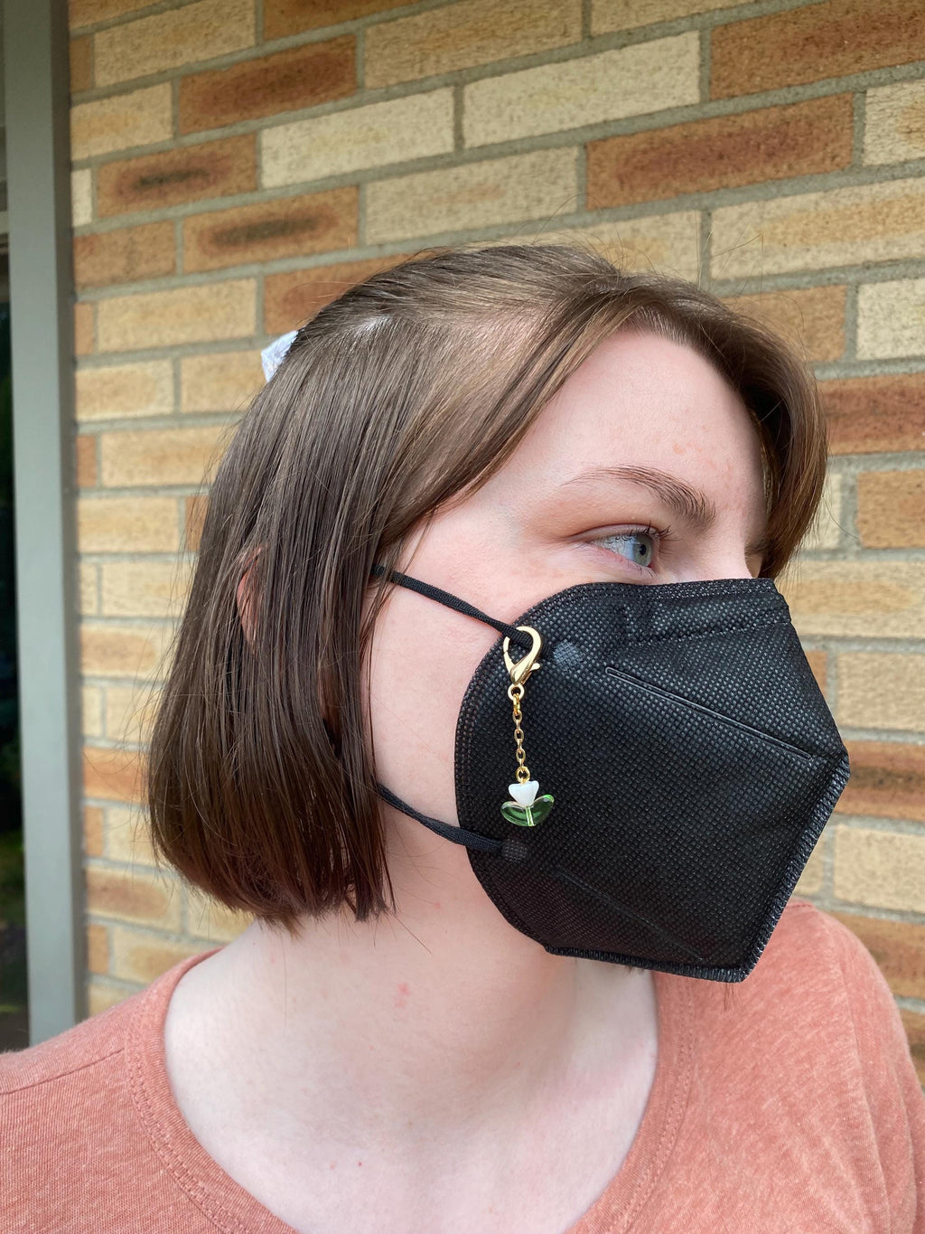 Tulip Flower Mask Charm / Glasses Charm | Pick Your Own Color