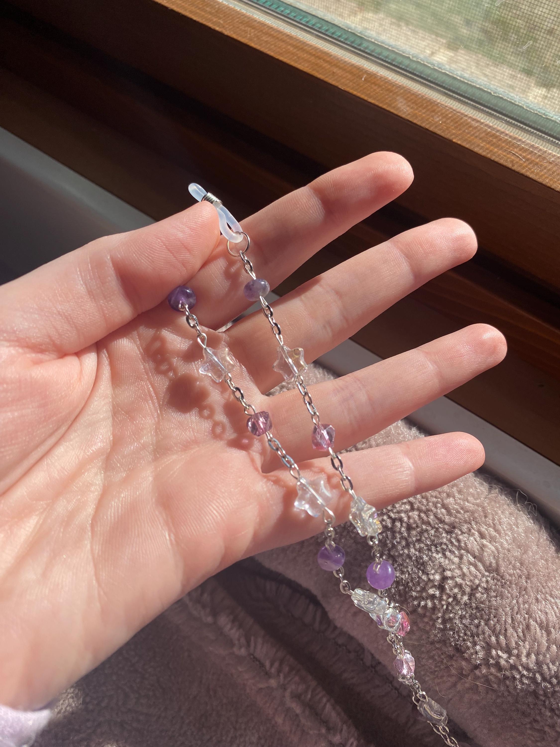 Amethyst Twinkle Eyeglasses Chain