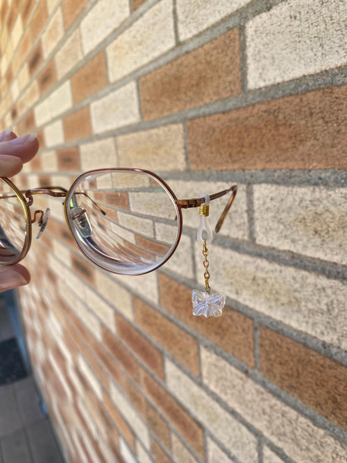 Butterfly Mask Charm / Glasses Charm | Choose Your Color