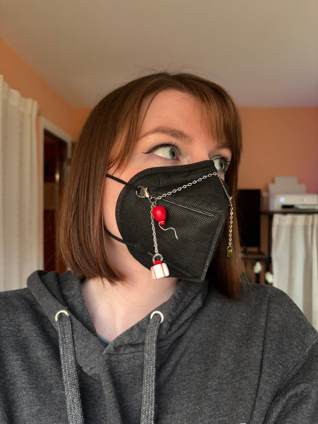 New Beginnings Mask Chain / Charm / Glasses Charm