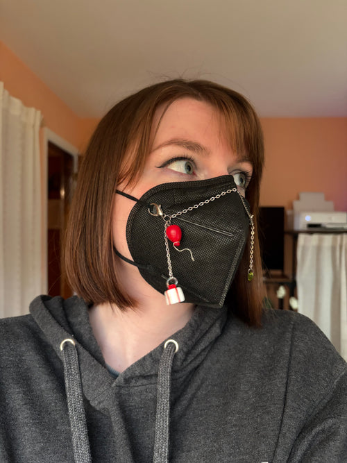 25% OFF applied during checkout - New Beginnings Mask Chain / Charm / Glasses Charm