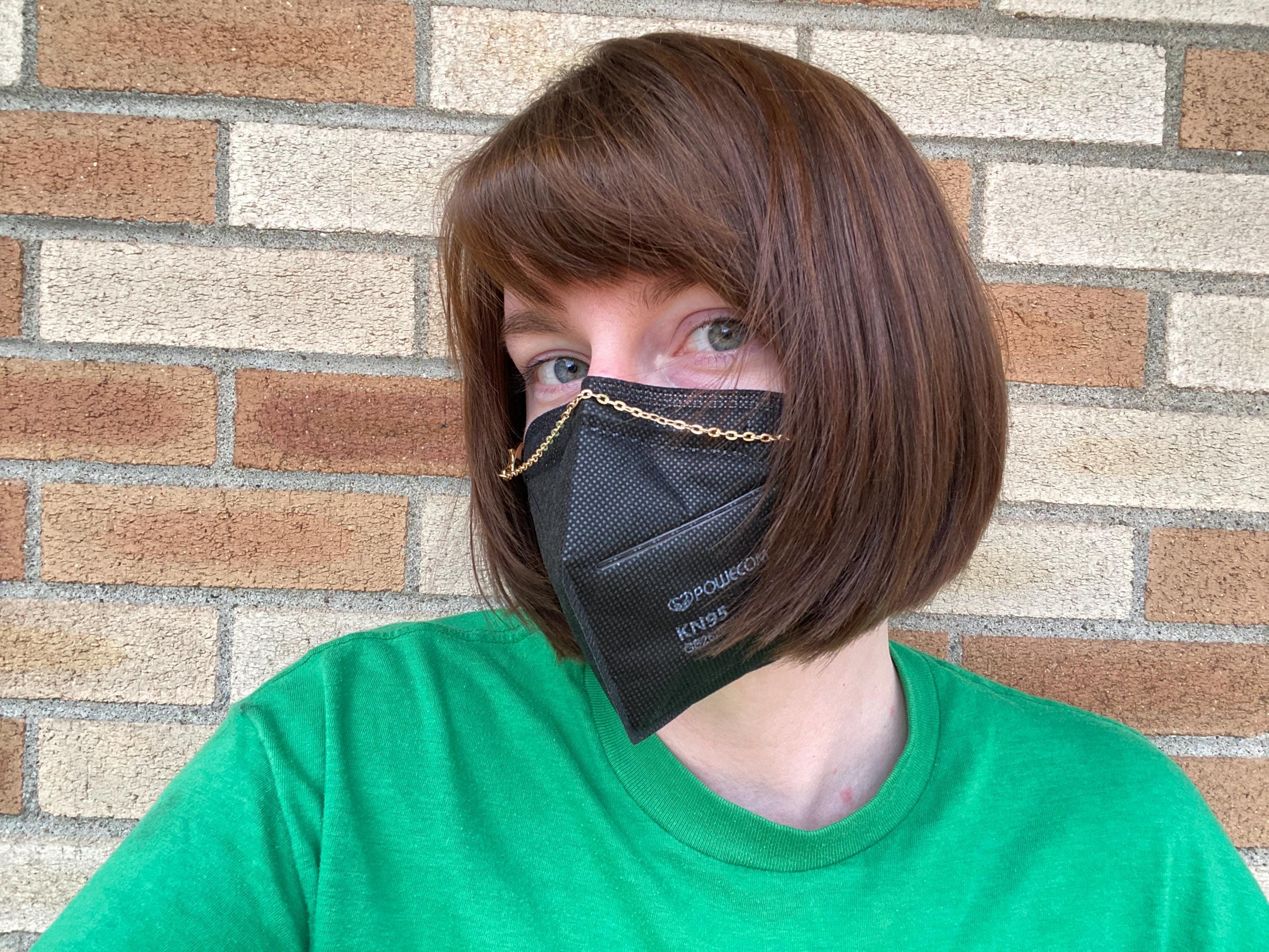 Gold Cable Mask Chain