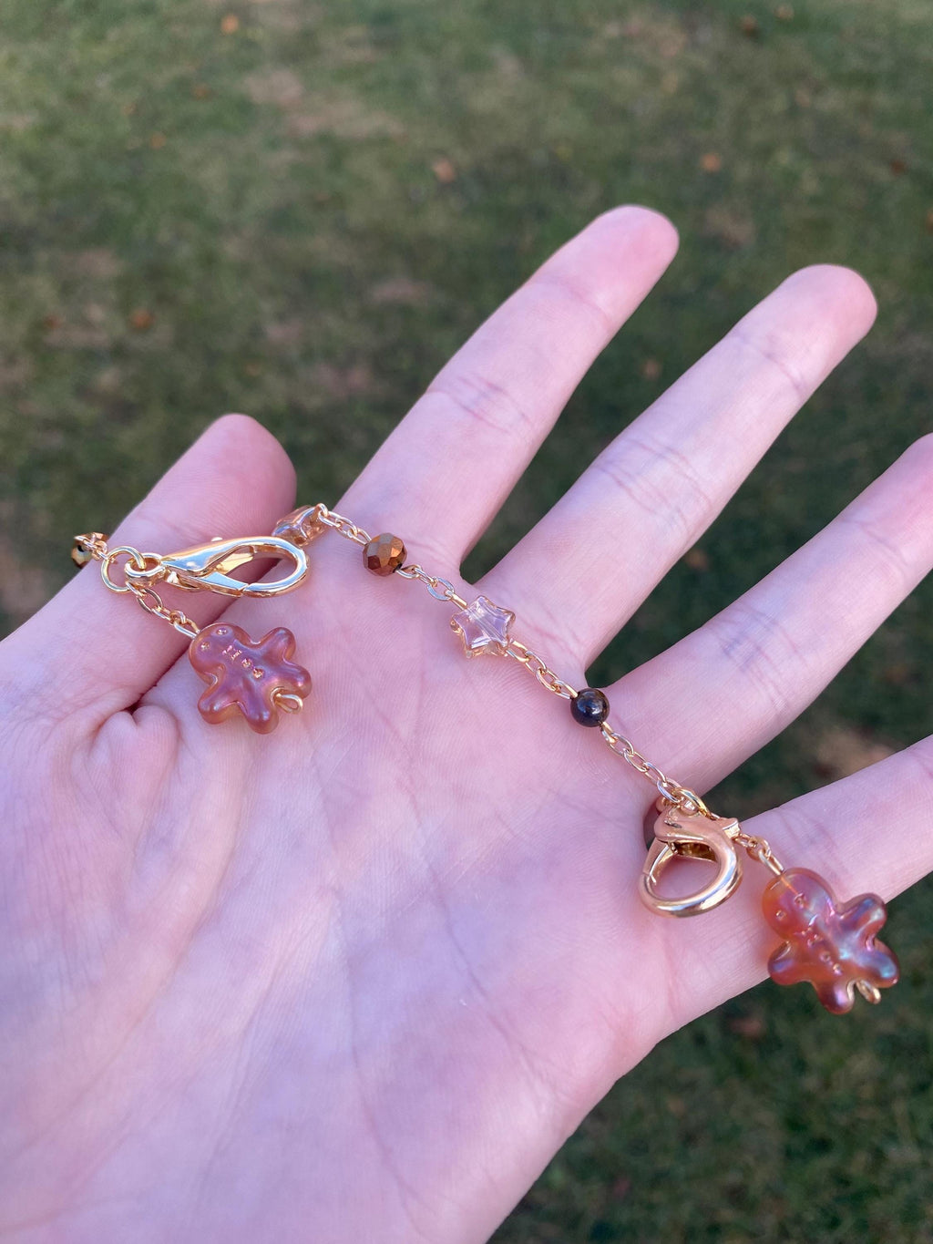 Gingy Gingerbread Men Mask Chain