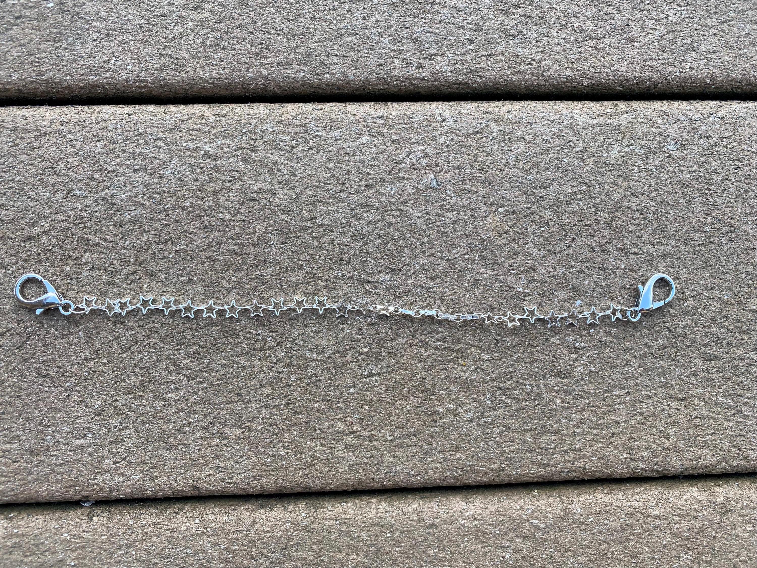 Gold or Silver Stars Mask Chain