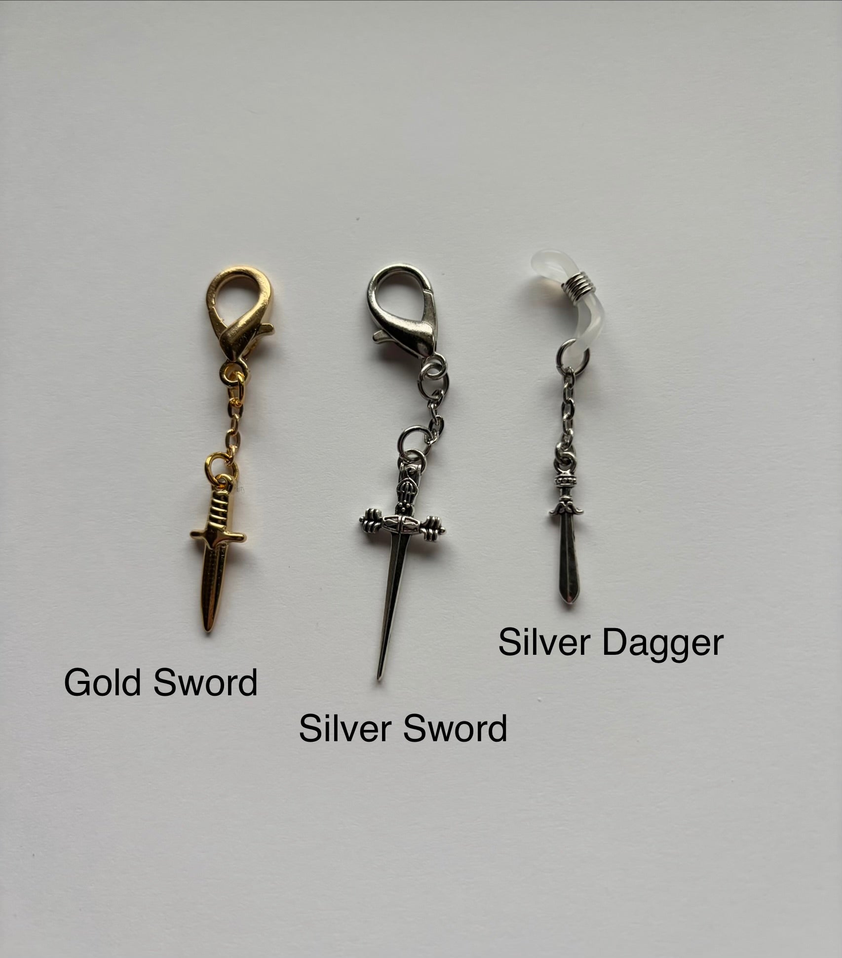 Sword Mask / Glasses Charm