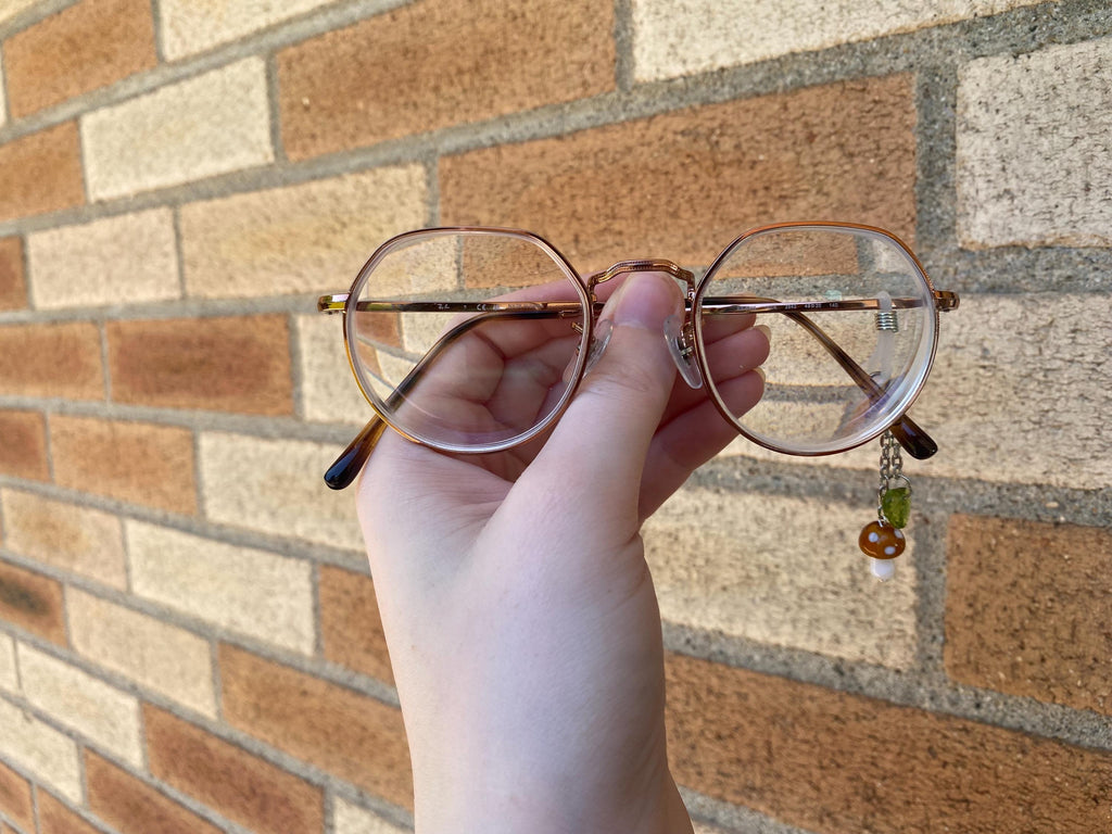 Mushroom Mask Charm / Glasses Charm