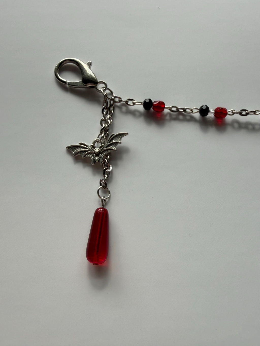 Vampire Bat Halloween Mask Chain