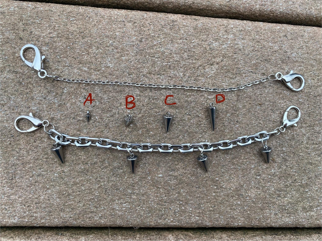 Spike Gothic Punk Mask Chain