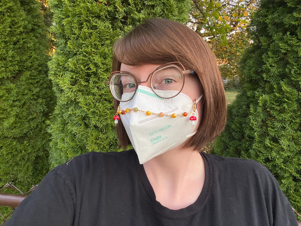 Merry Mushroom Mask Chain