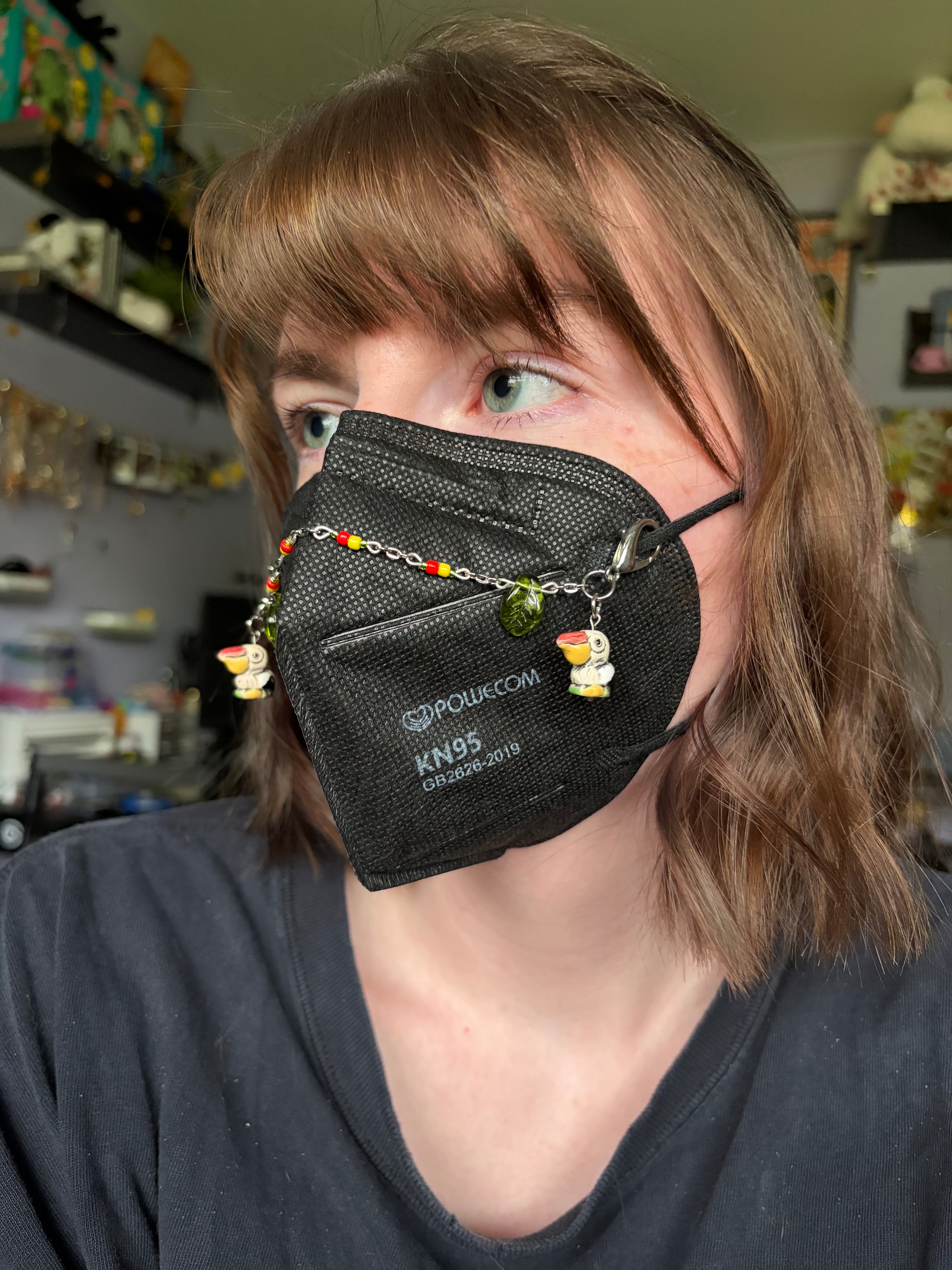 Pelican Mask Chain