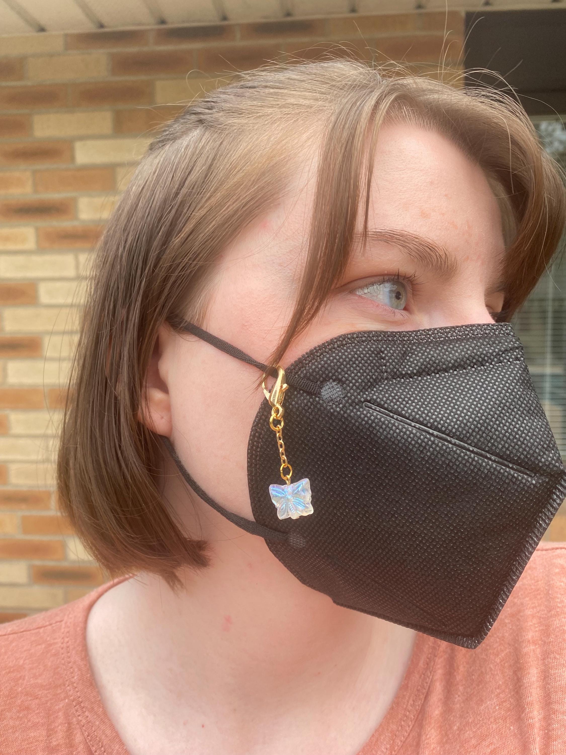 Butterfly Mask Charm / Glasses Charm | Choose Your Color