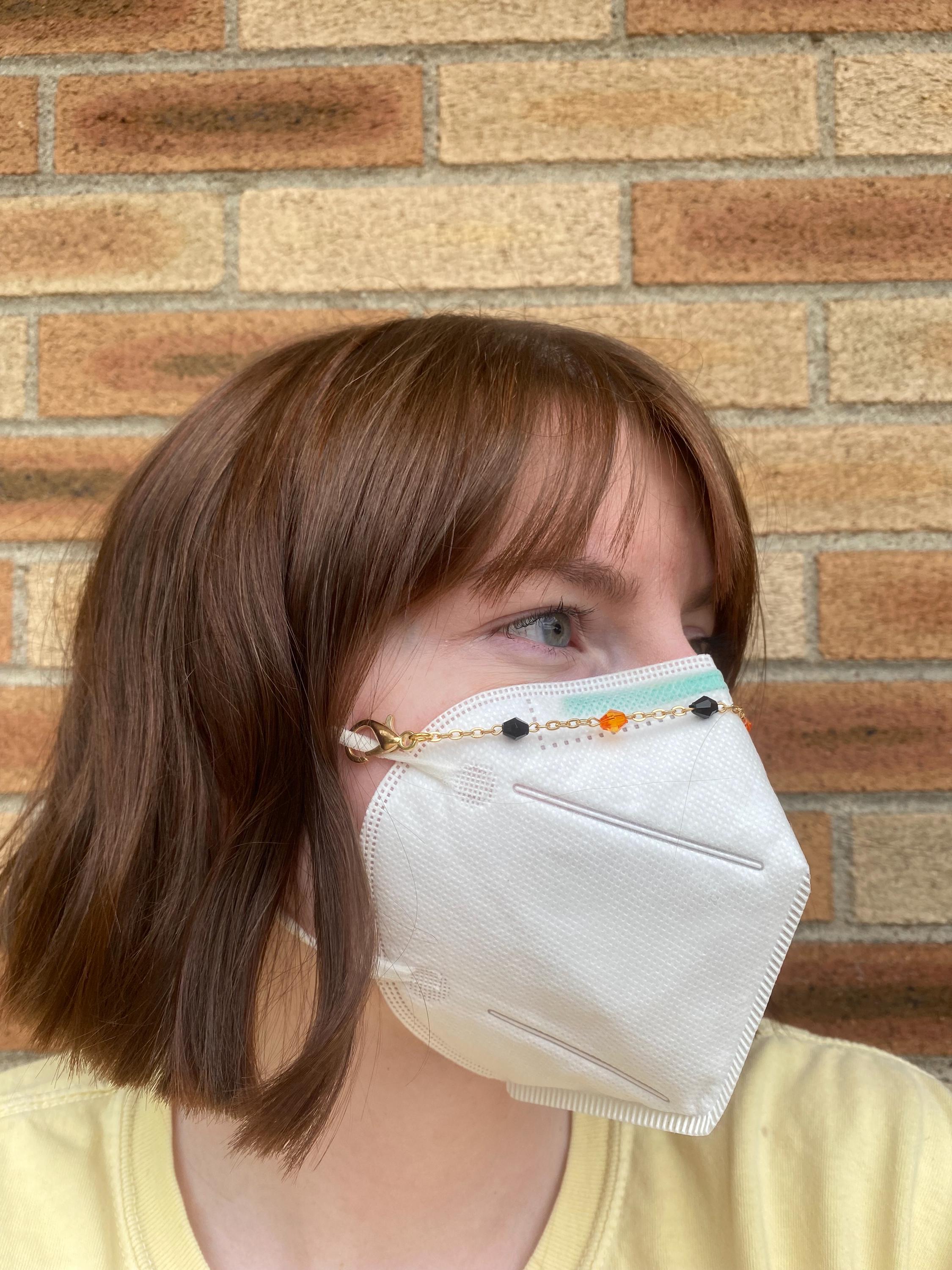 Halloween Colors Mask Chain