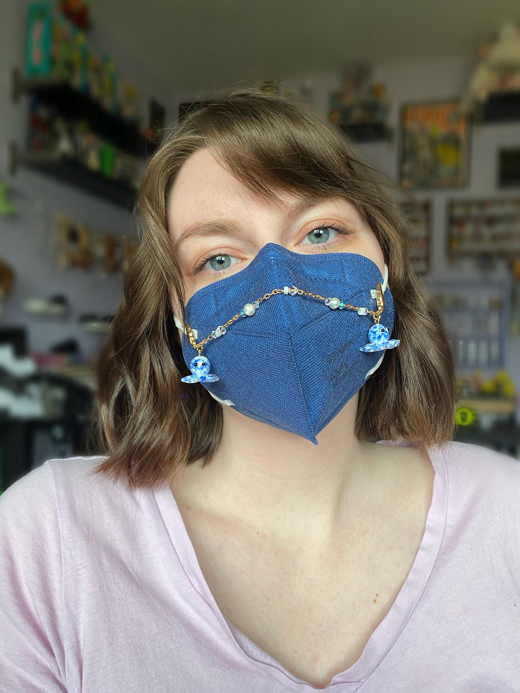 Opulent Octopus Mask Chain