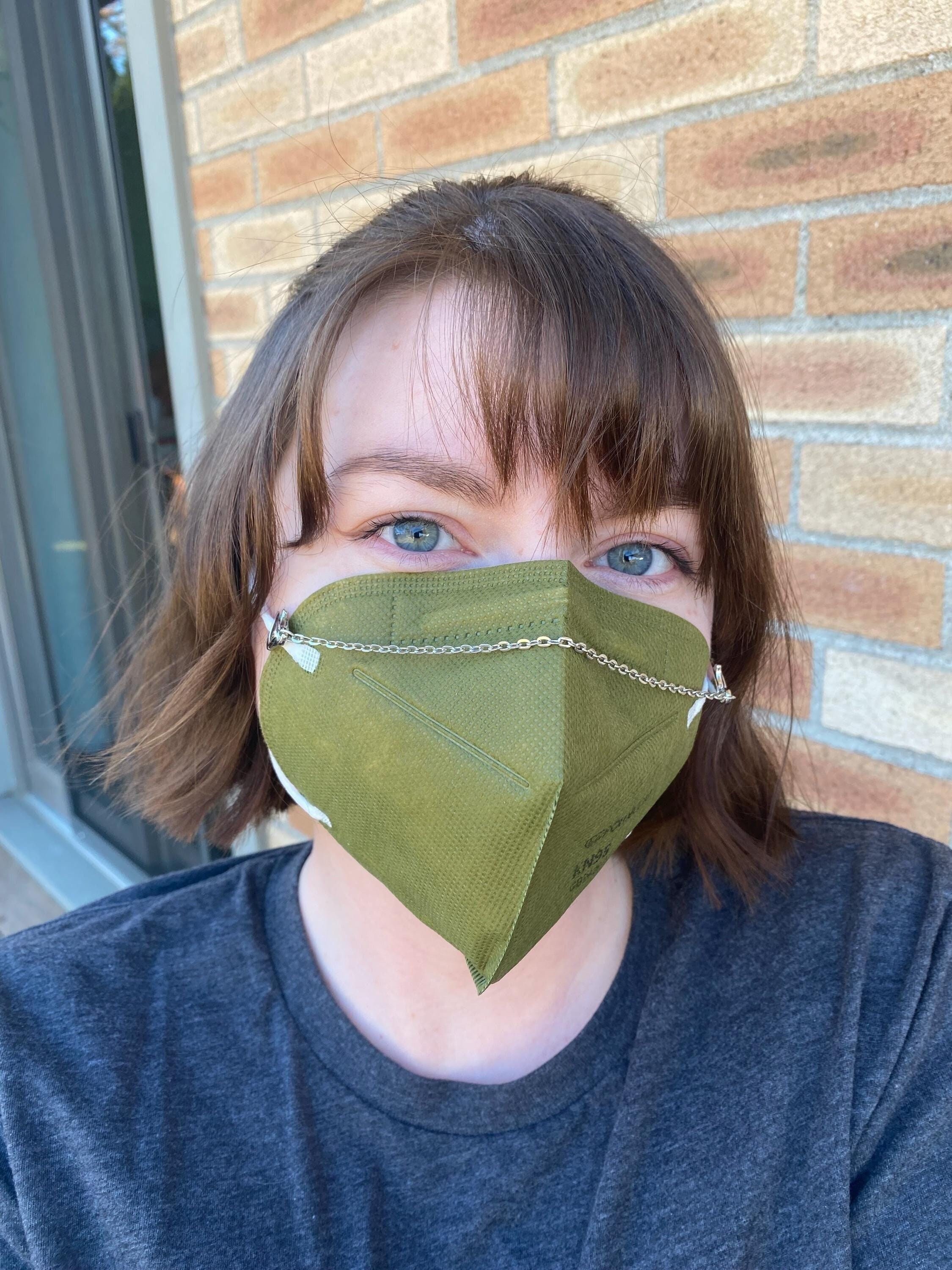 Silver Cable Mask Chain