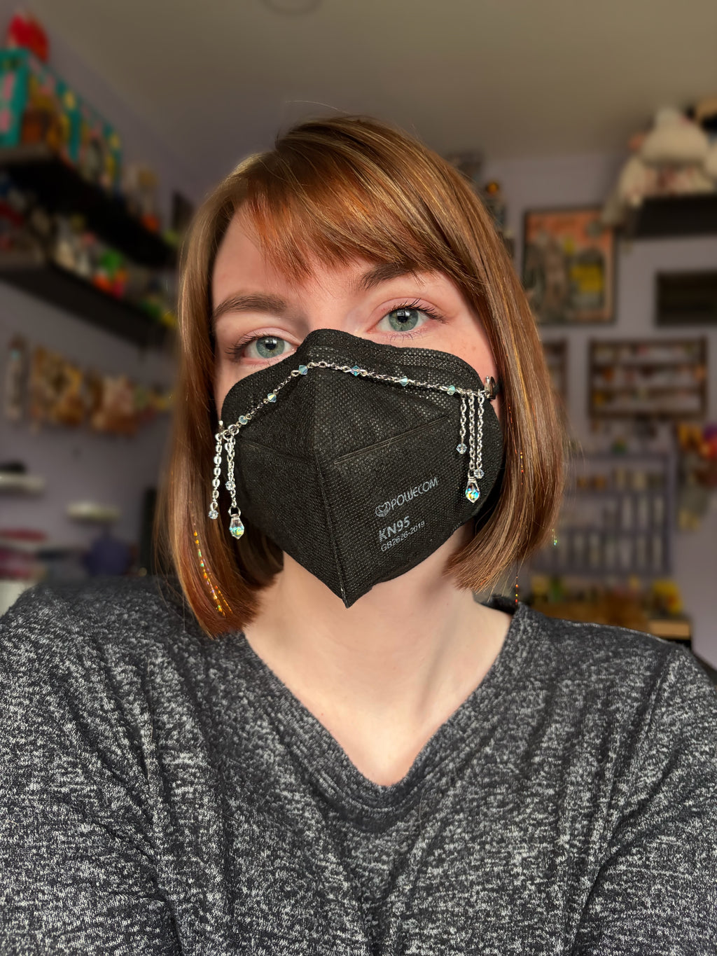 Icicle Drop Mask Chain