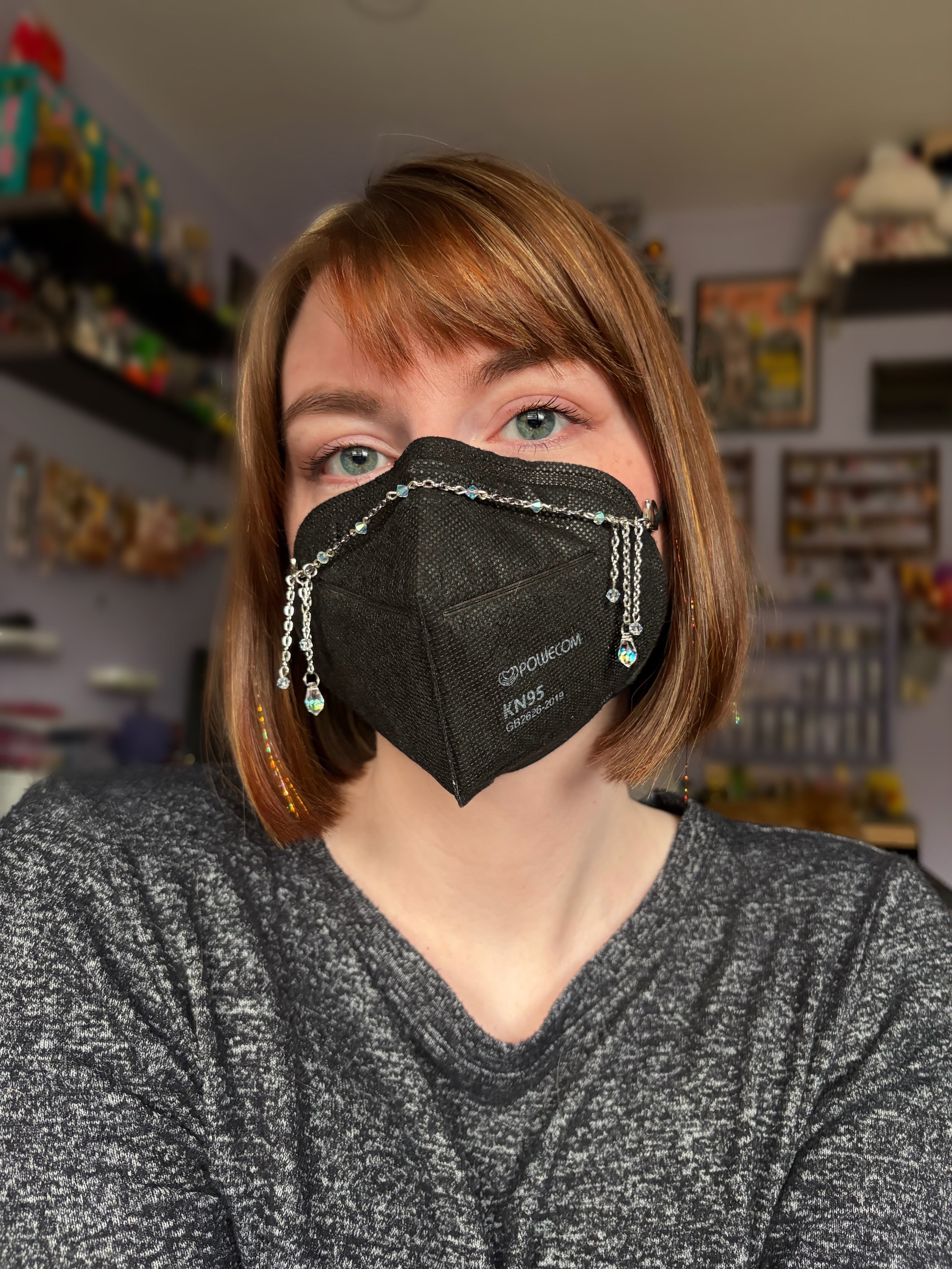 Icicle Drop Mask Chain