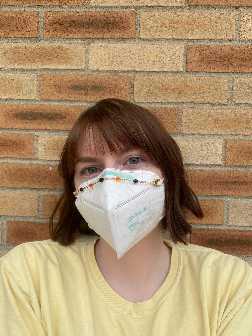 Halloween Colors Mask Chain