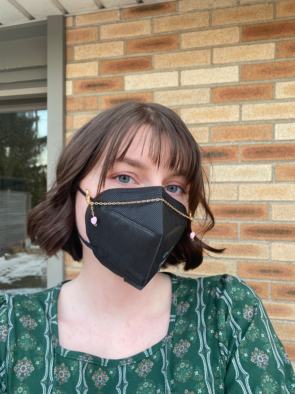 Heart Dangle Mask Chain