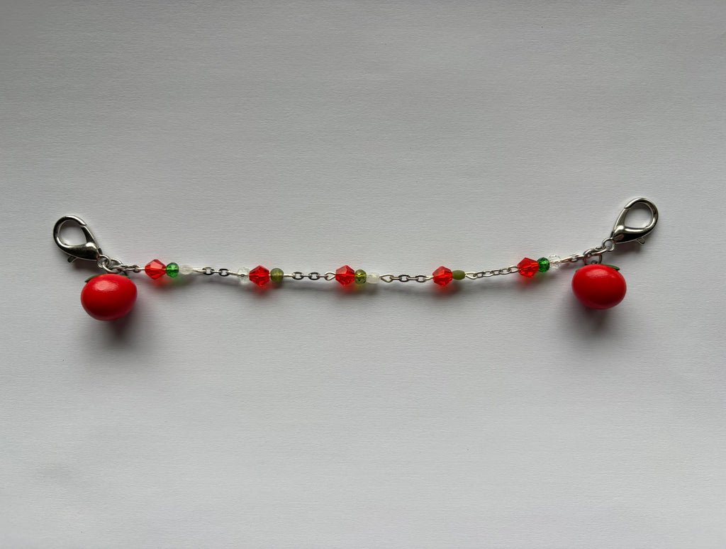 Tomato Mask Chain + Earrings