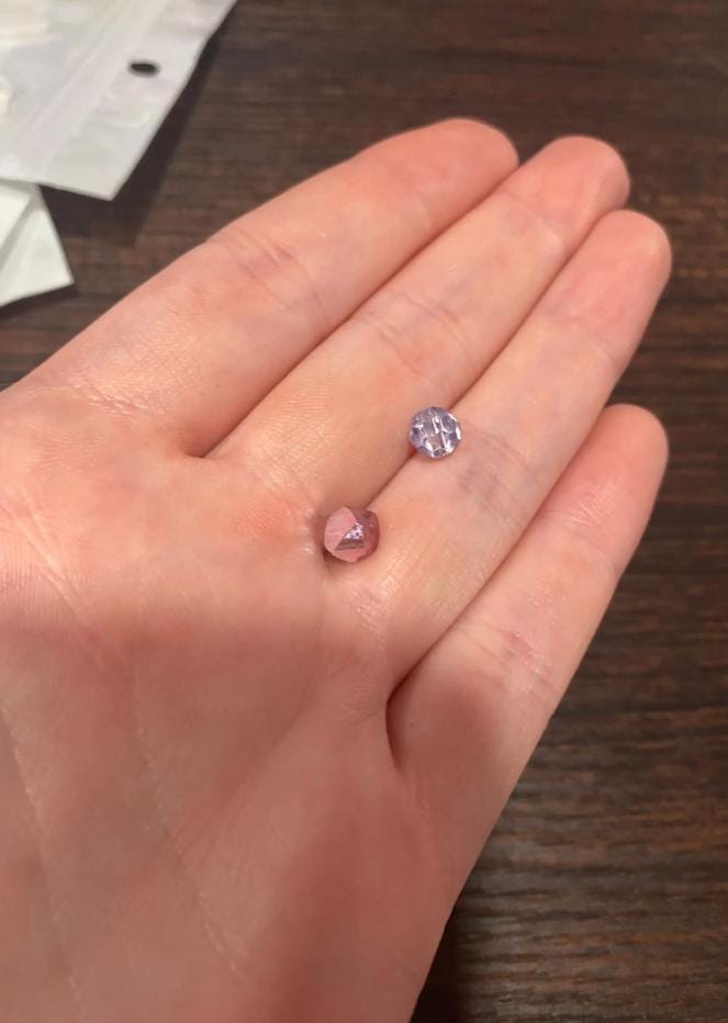 Amethyst Twinkle Eyeglasses Chain