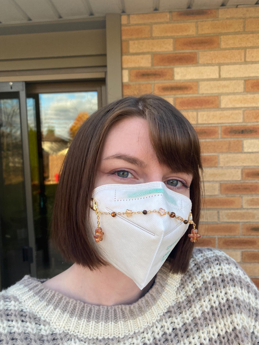 Gingy Gingerbread Men Mask Chain