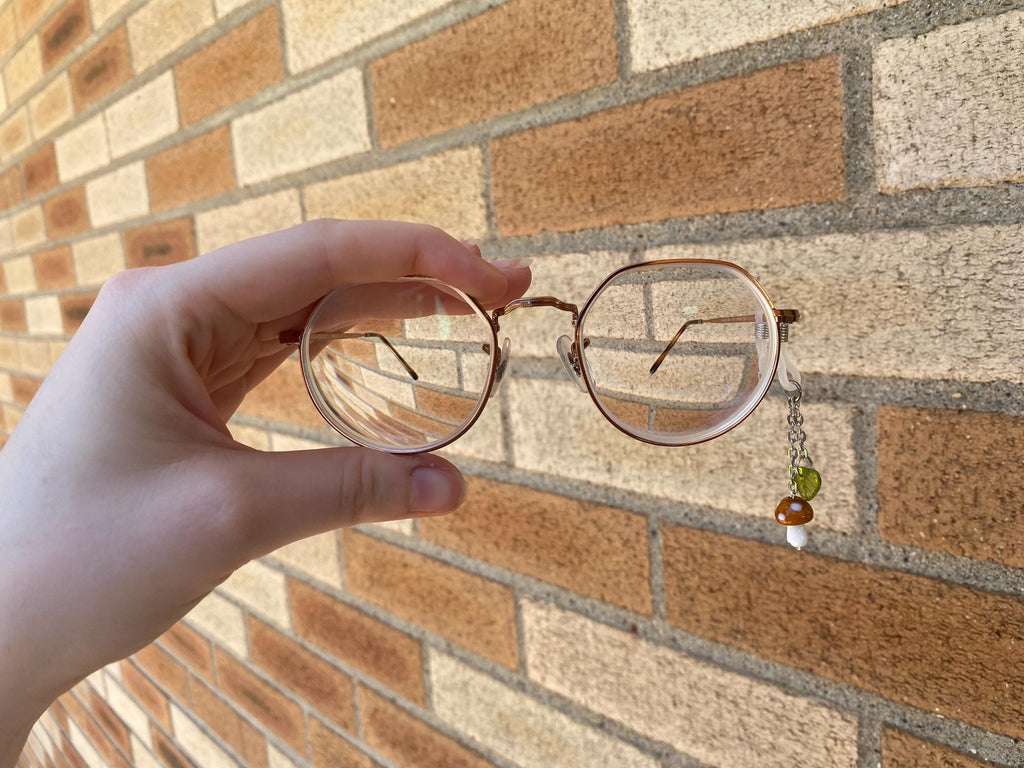 Mushroom Mask Charm / Glasses Charm