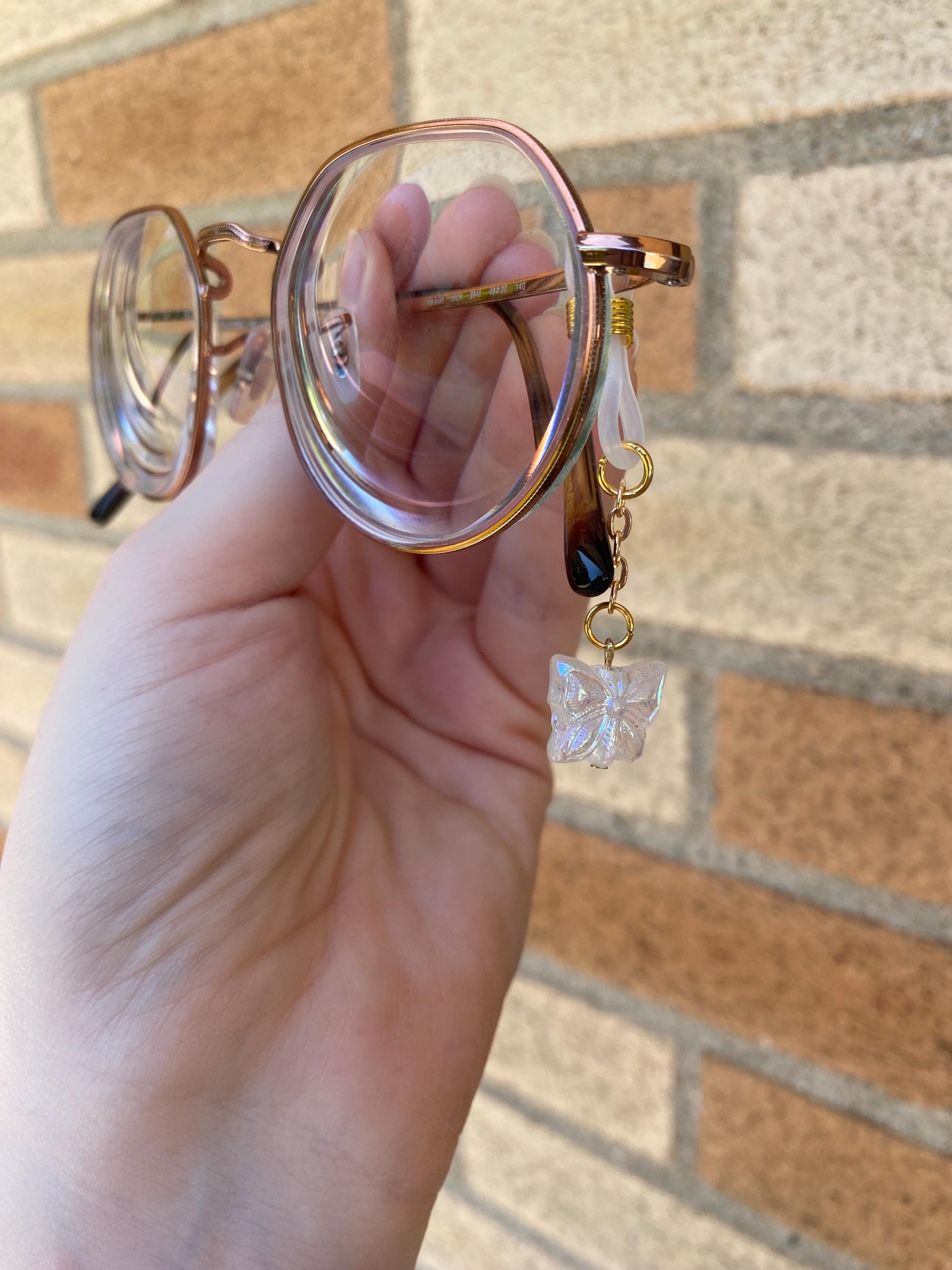 Butterfly Mask Charm / Glasses Charm | Choose Your Color