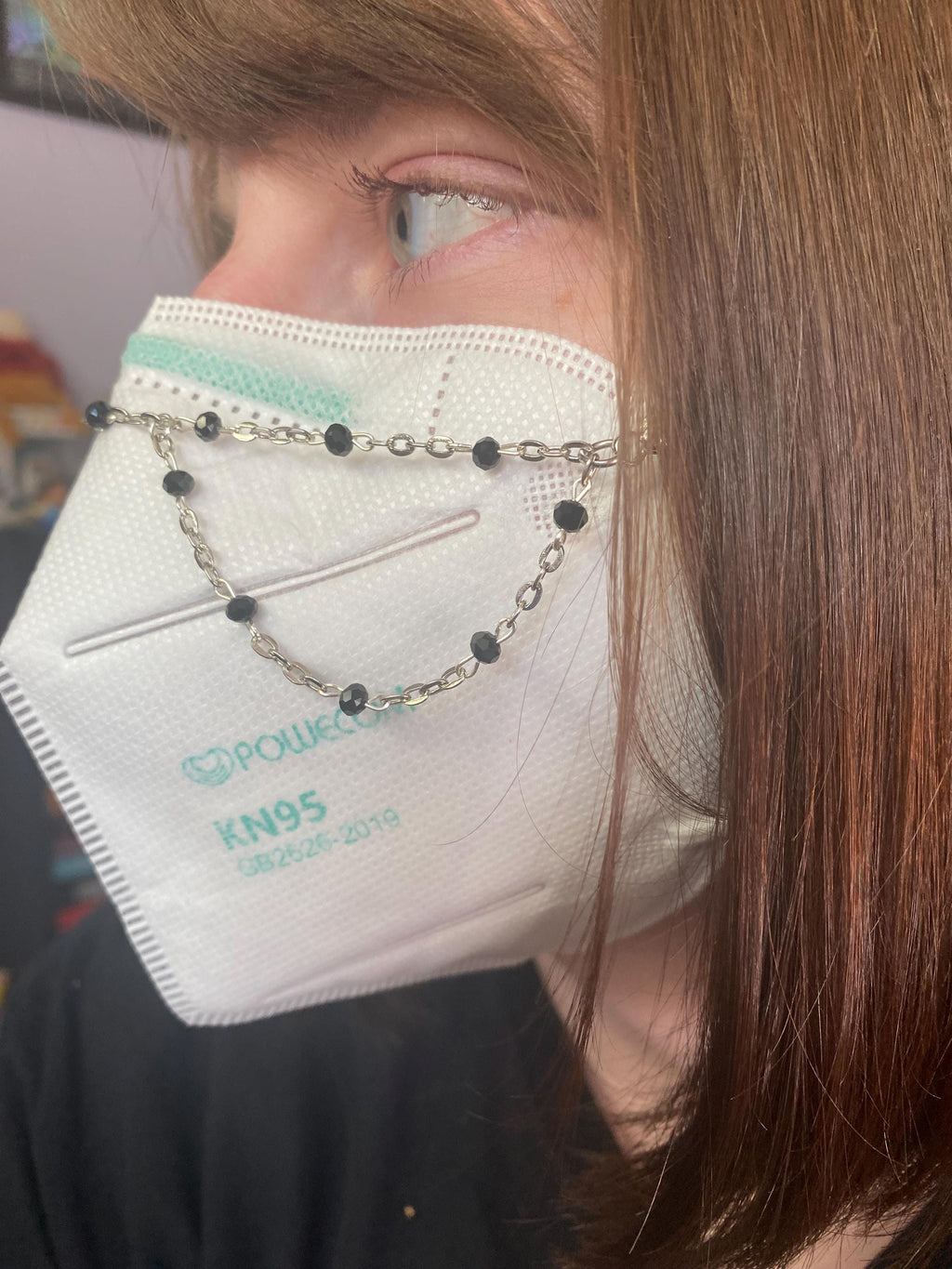 Goth Glam Mask Chain