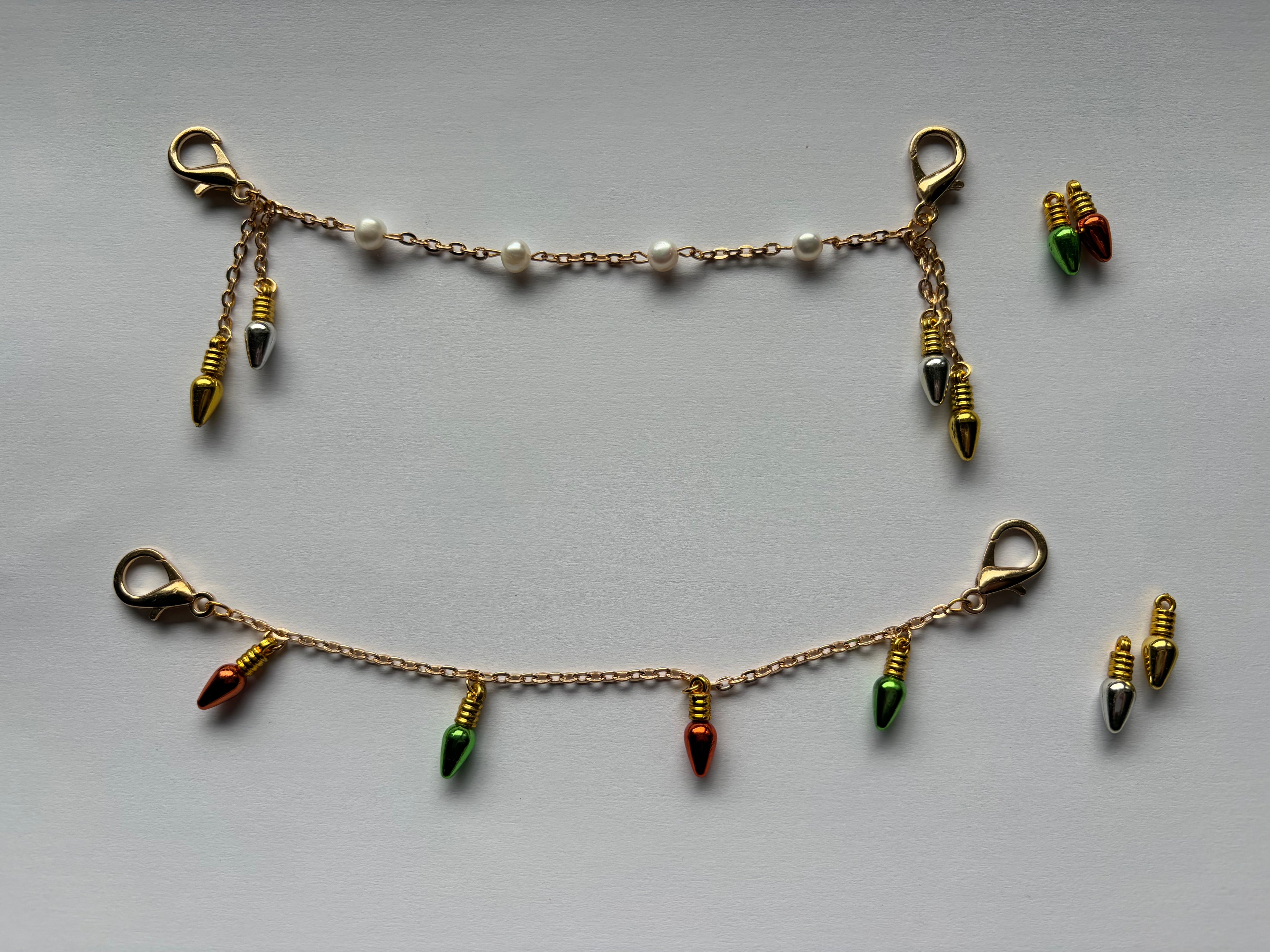 Christmas Lights Mask Chain