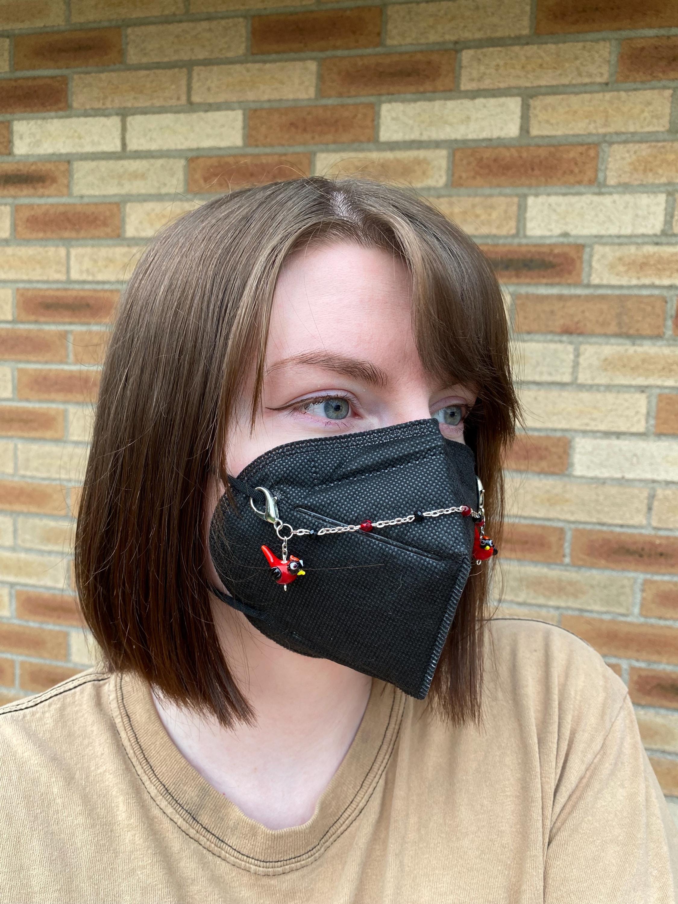 Cardinal Bird Mask Chain