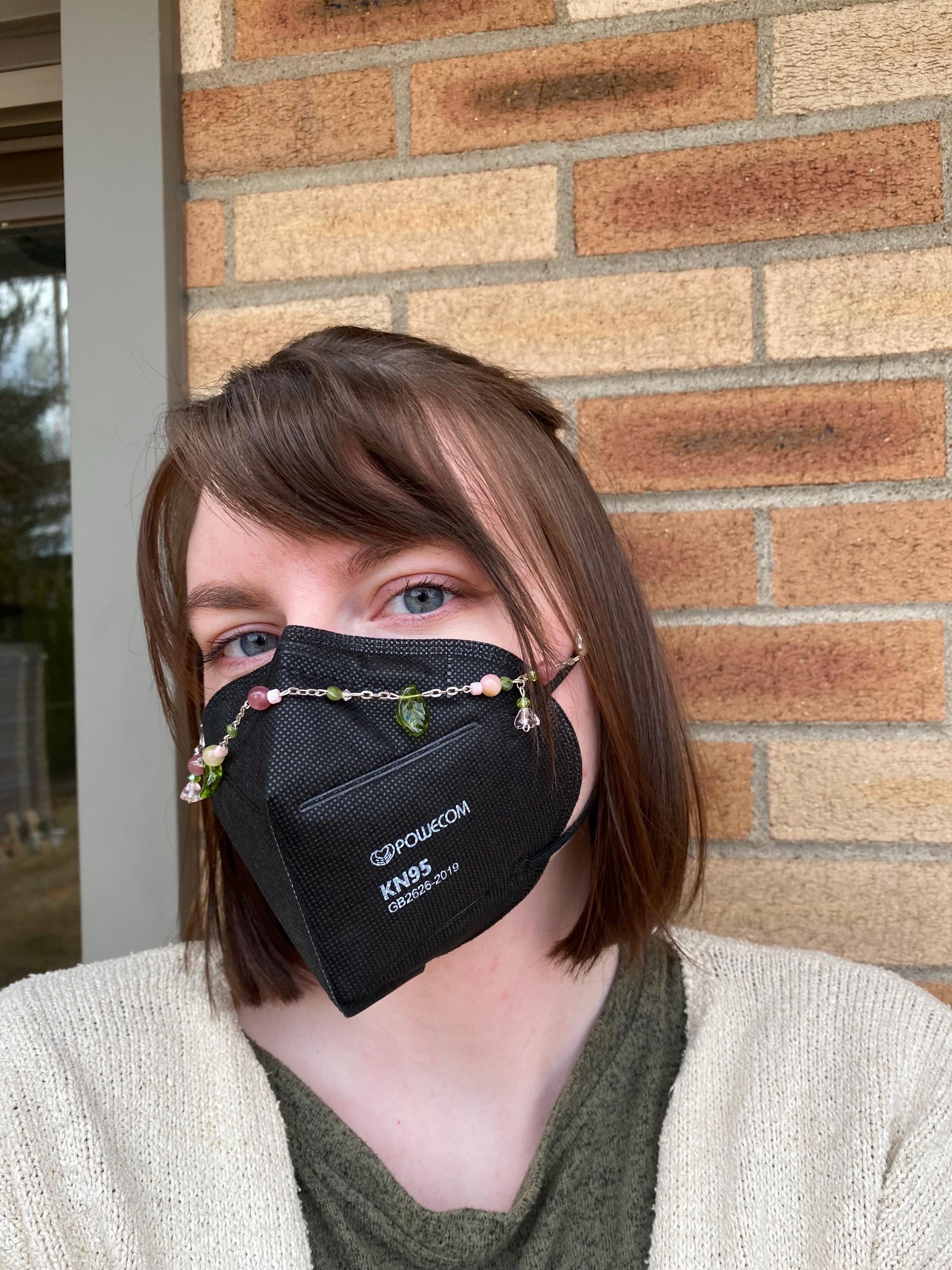 Cherry Blossom Mask Chain