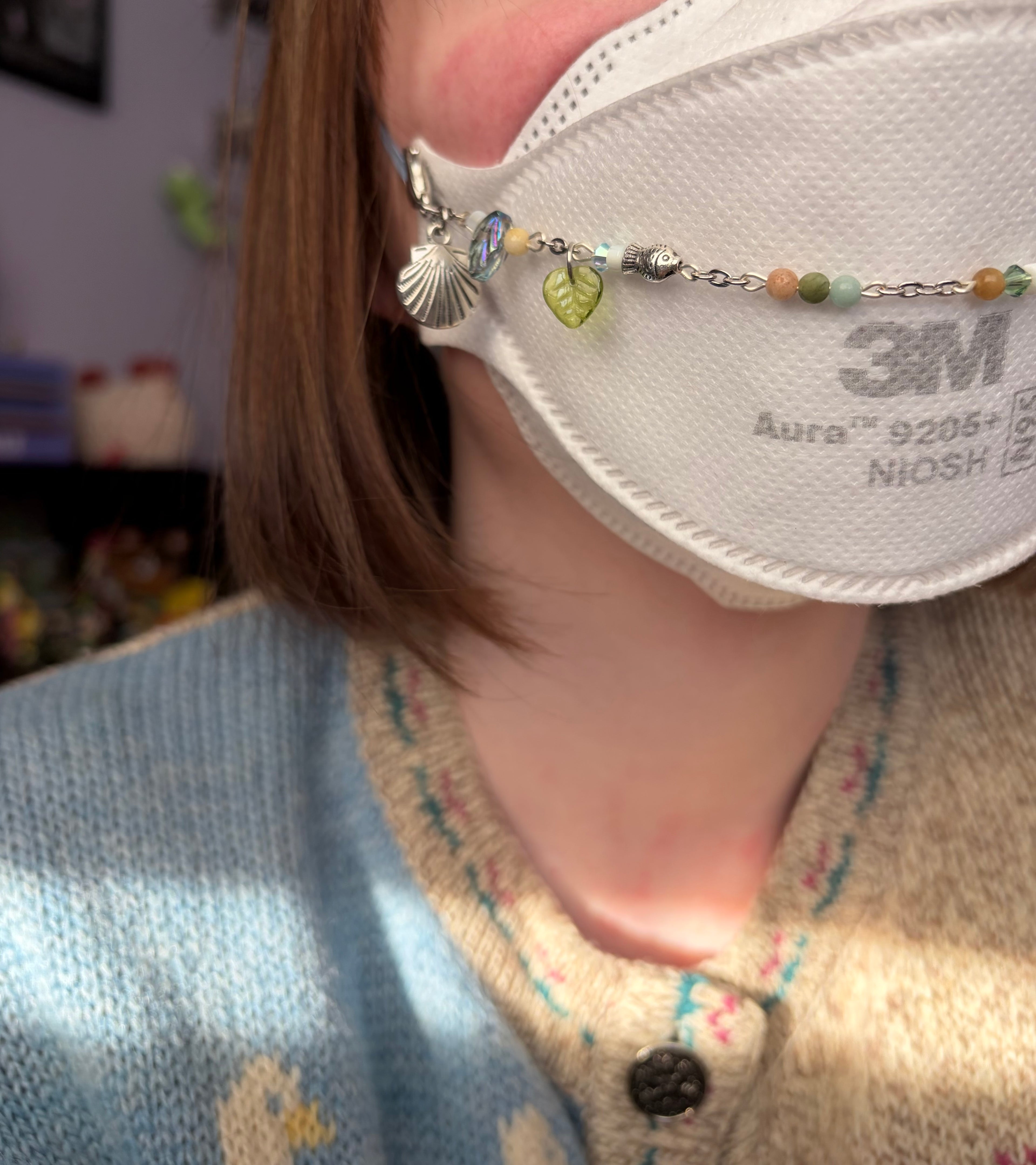 Rainbow Trout Mask Chain