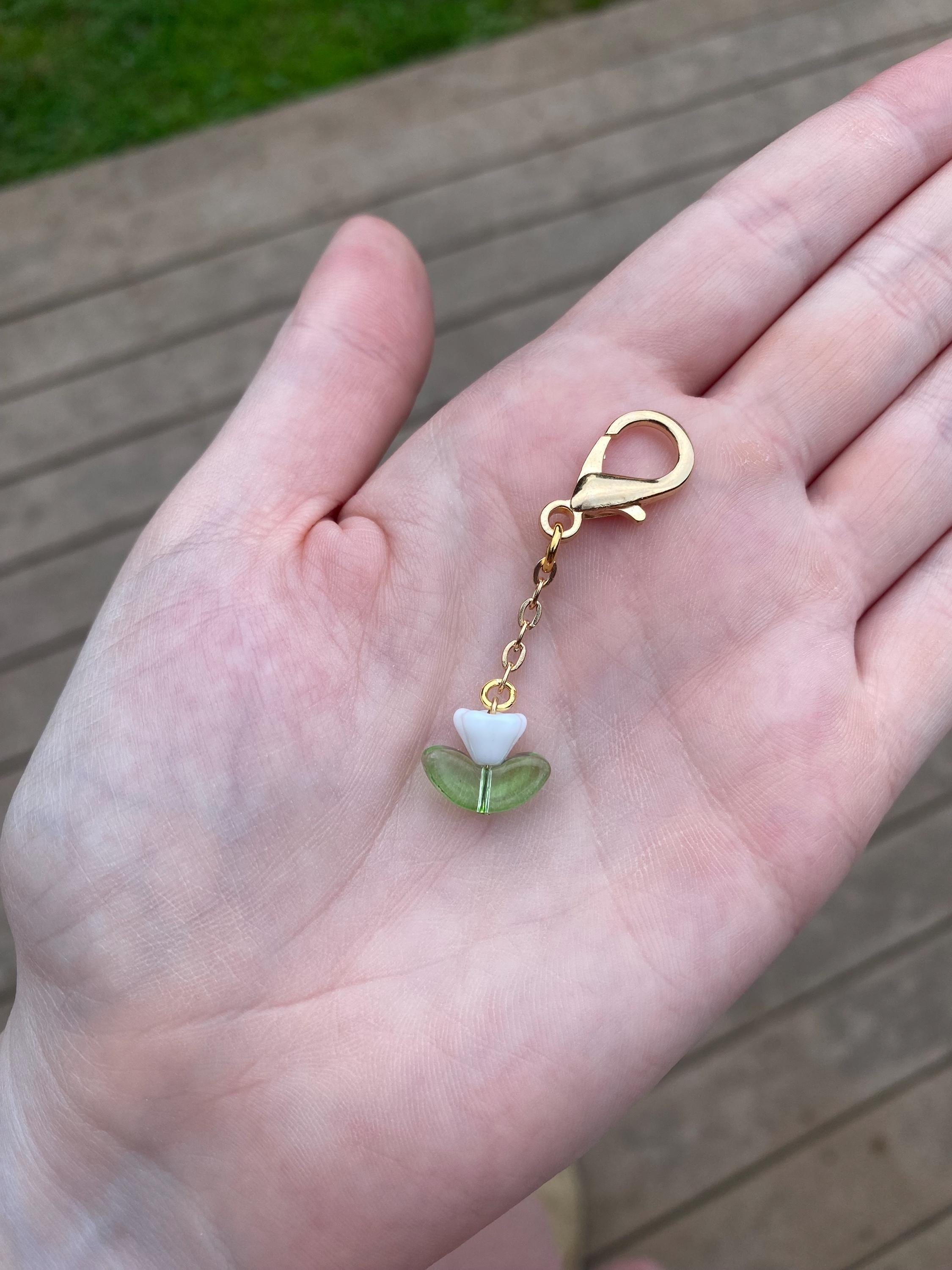 Tulip Flower Mask Charm / Glasses Charm | Pick Your Own Color