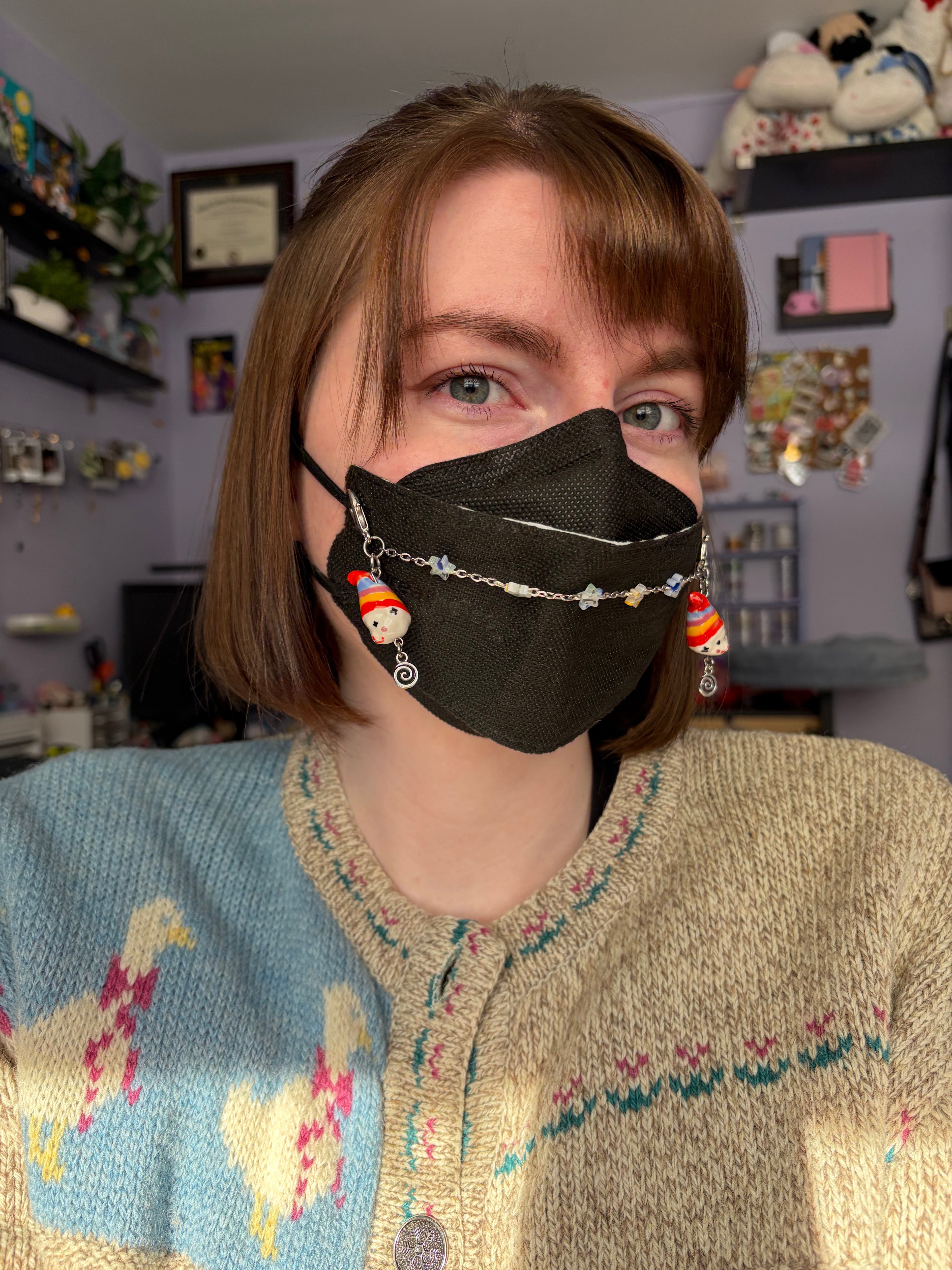 Pierre Mask Chain | Gold or Silver