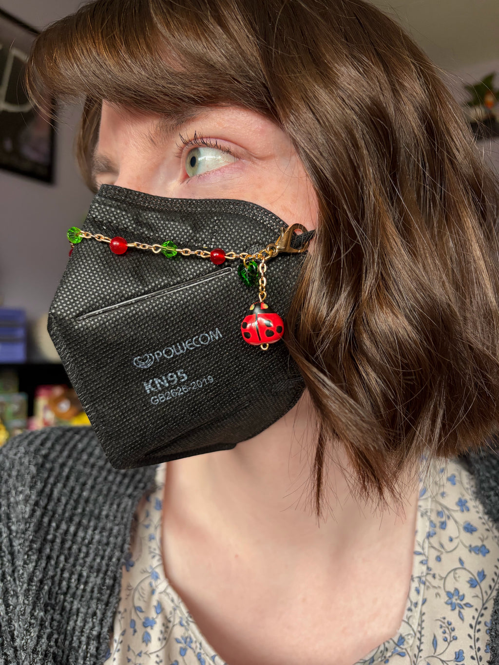 Ladybug Mask Chain