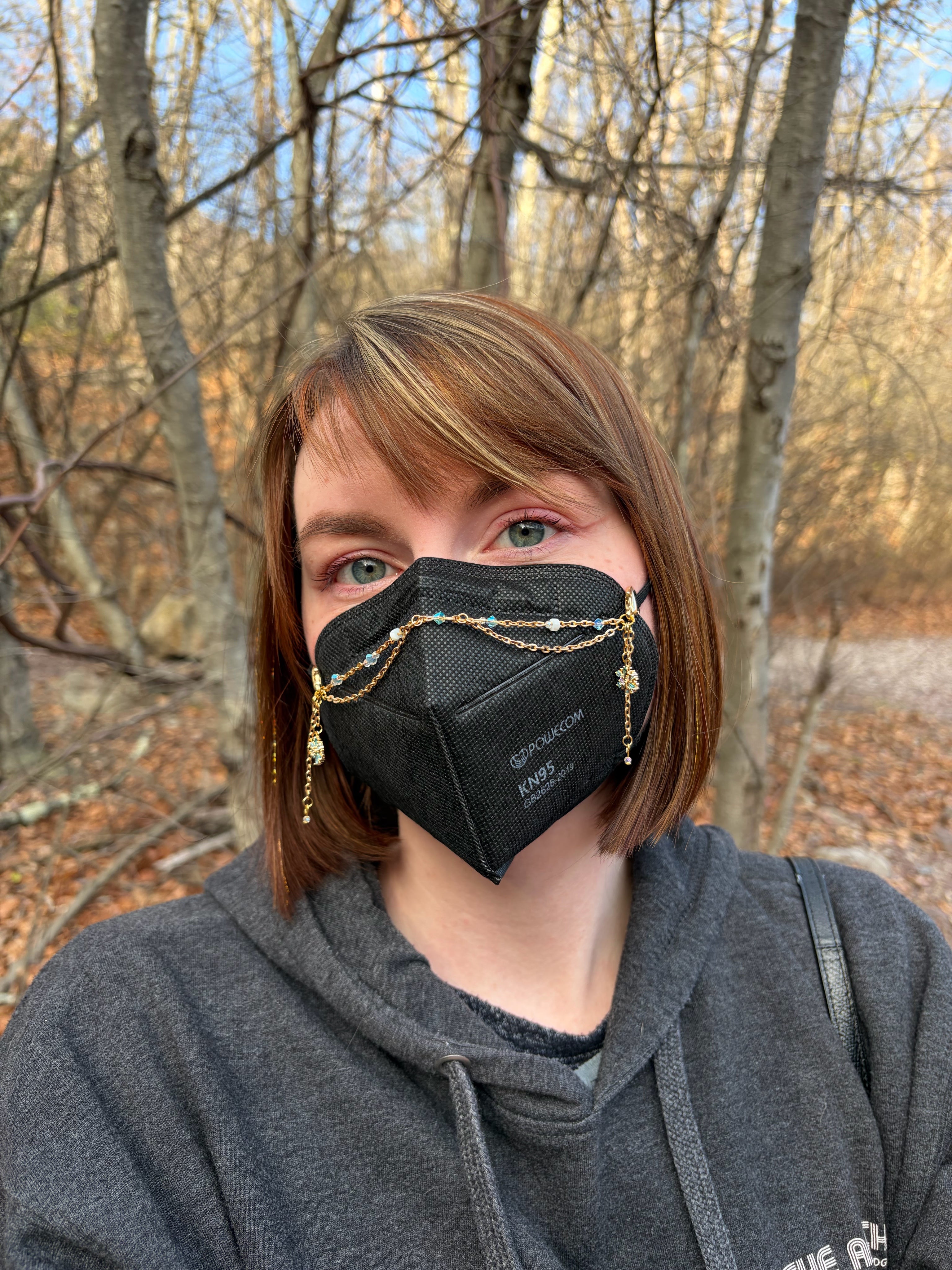 Blue Frost Mask Chain