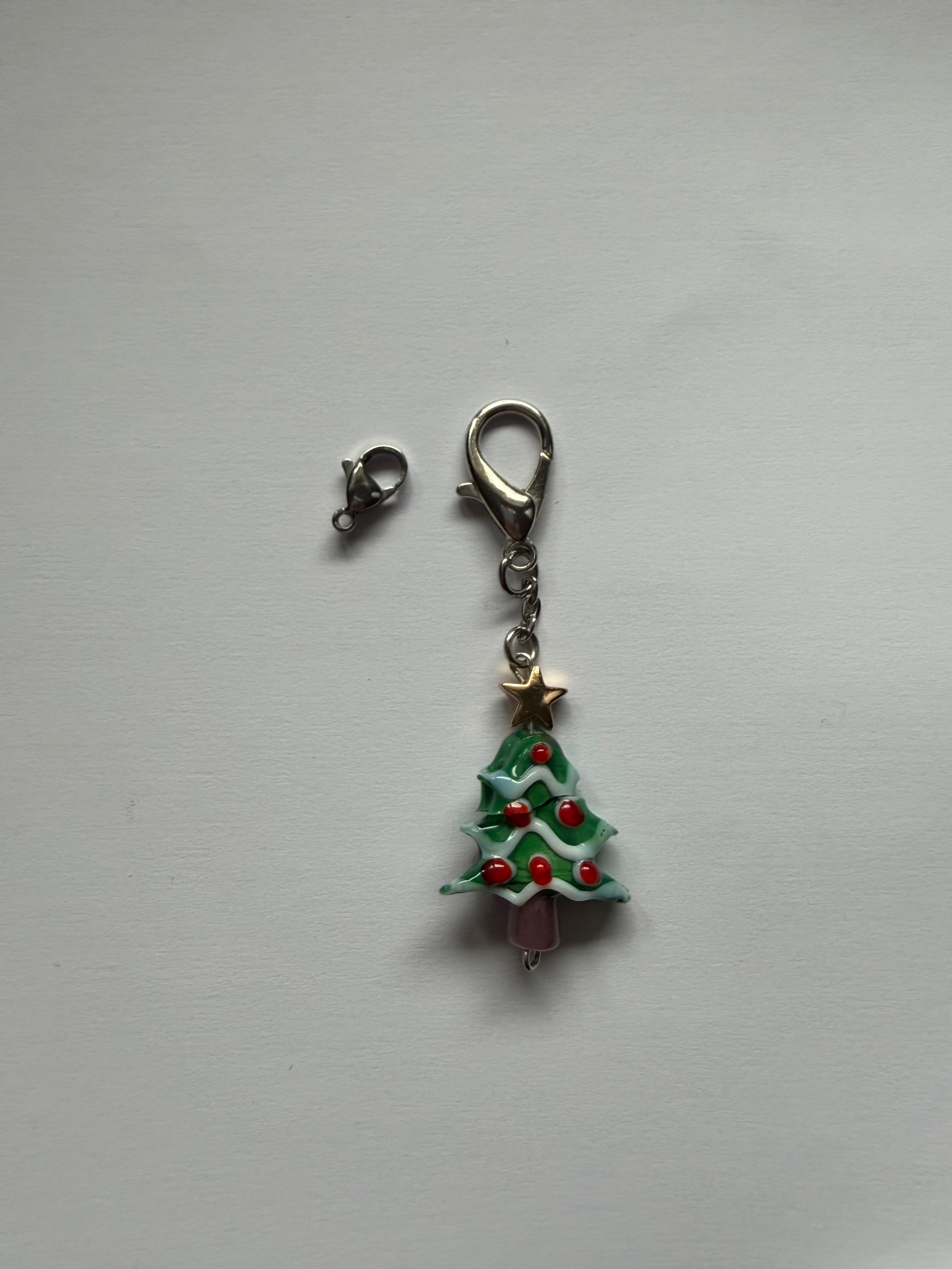 Christmas Tree Mask / Glasses Charm