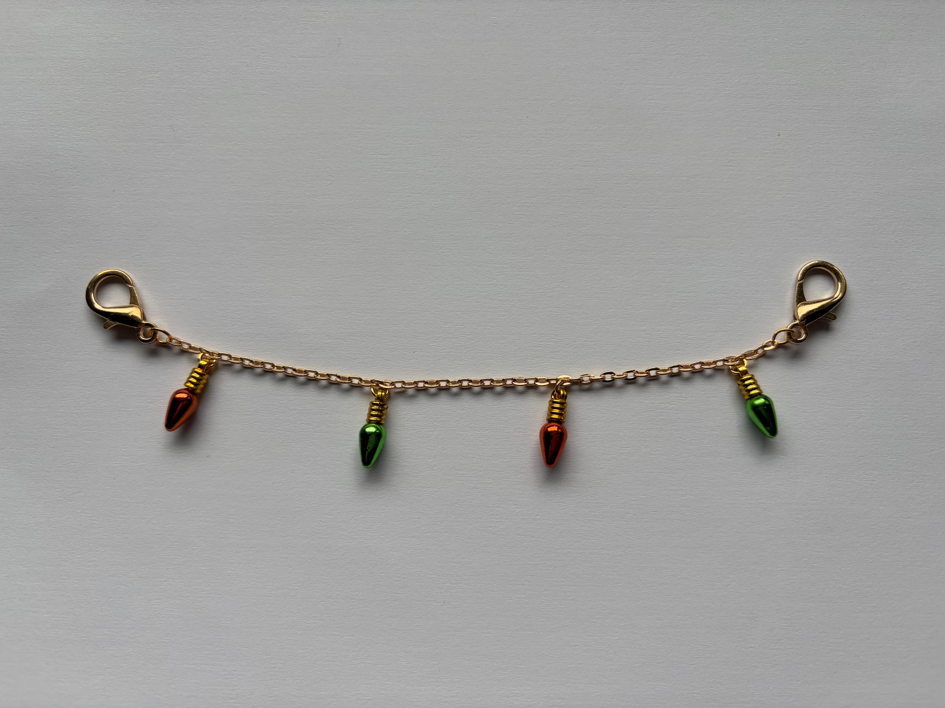 Christmas Lights Mask Chain